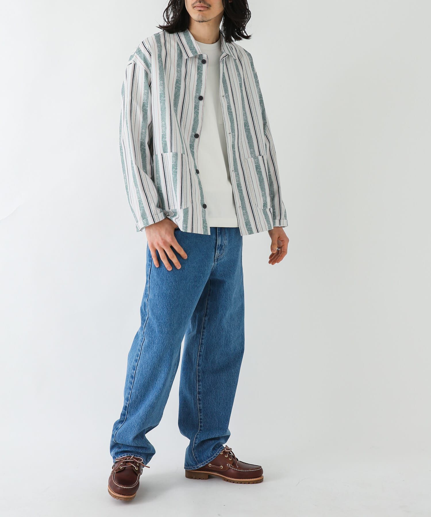 Sonny Label 「デニムワイドストレートパンツ」|デニム|