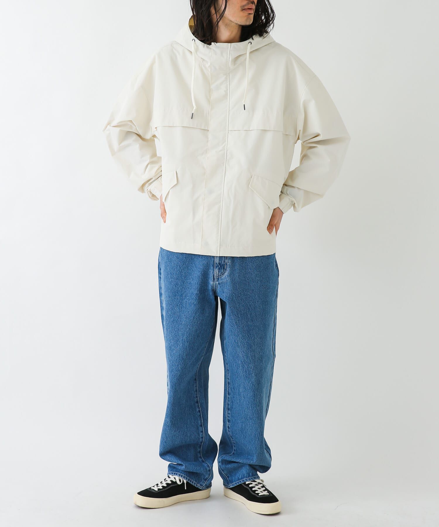 Sonny Label 「デニムワイドストレートパンツ」|デニム|