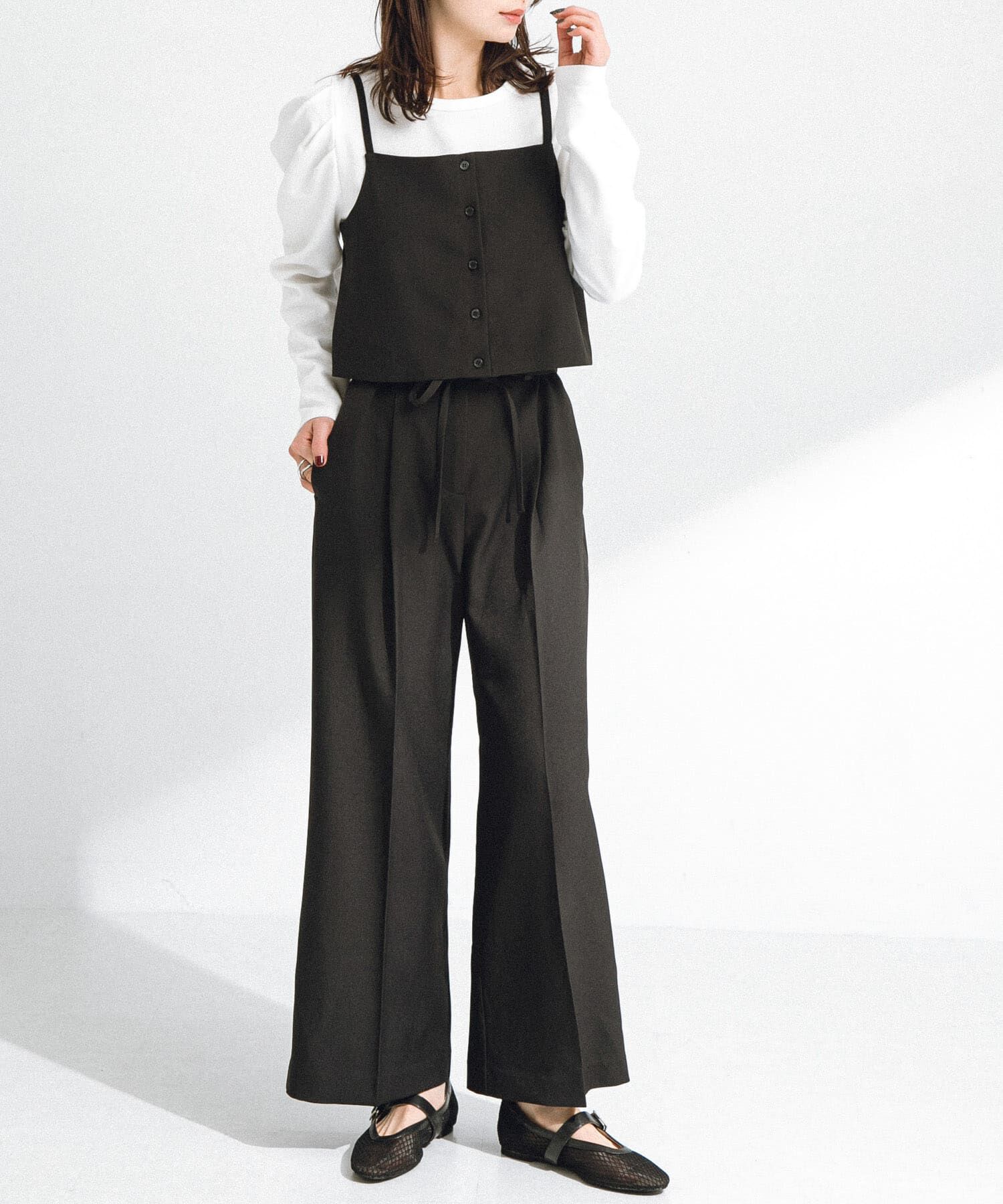 Sonny Label 「メッシュストラップフラットシューズ」|その他|