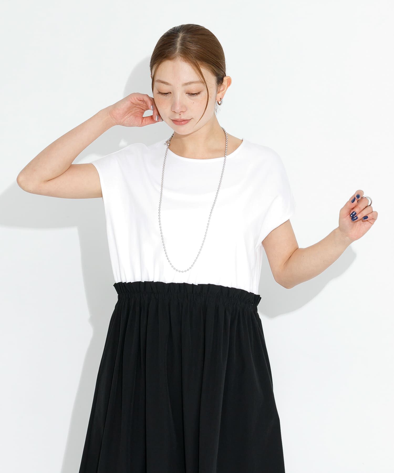 Sonny Label 「『吸水速乾/接触冷感』Breeze Fit ドッキングワンピース」|ワンピース|