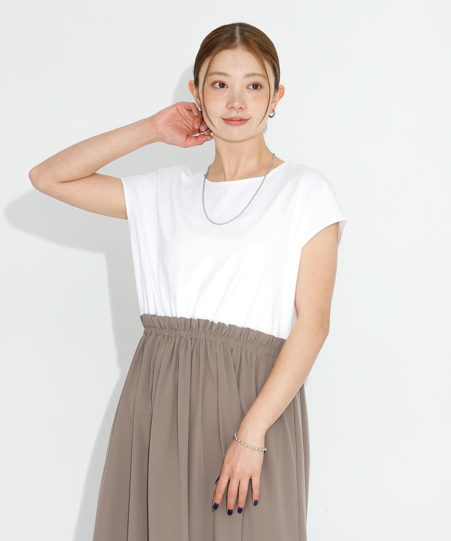 Sonny Label 「『吸水速乾/接触冷感』Breeze Fit ドッキングワンピース」|ワンピース|