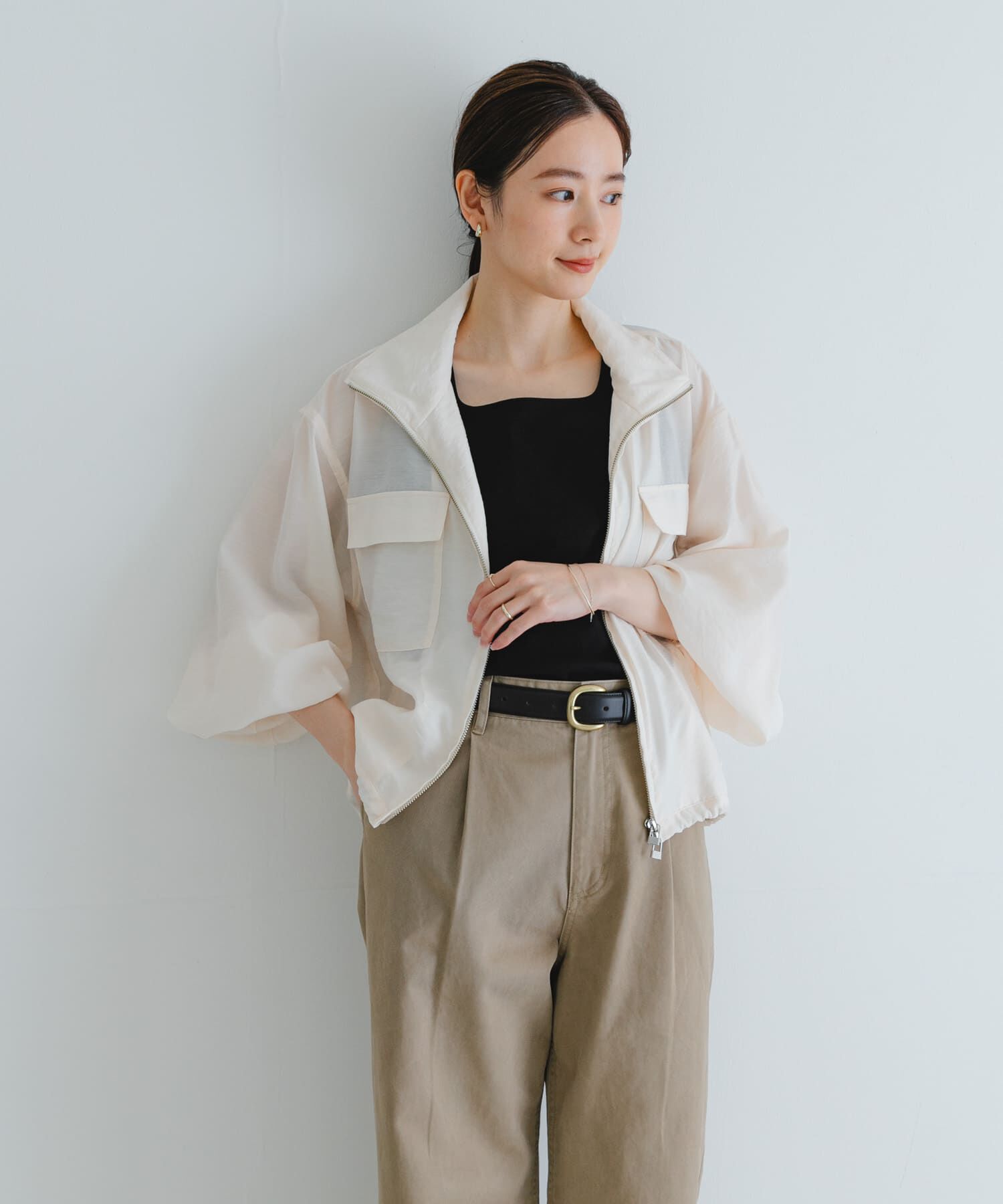 URBAN RESEARCH「シアージップブルゾン」|ブルゾン・スタジャン|