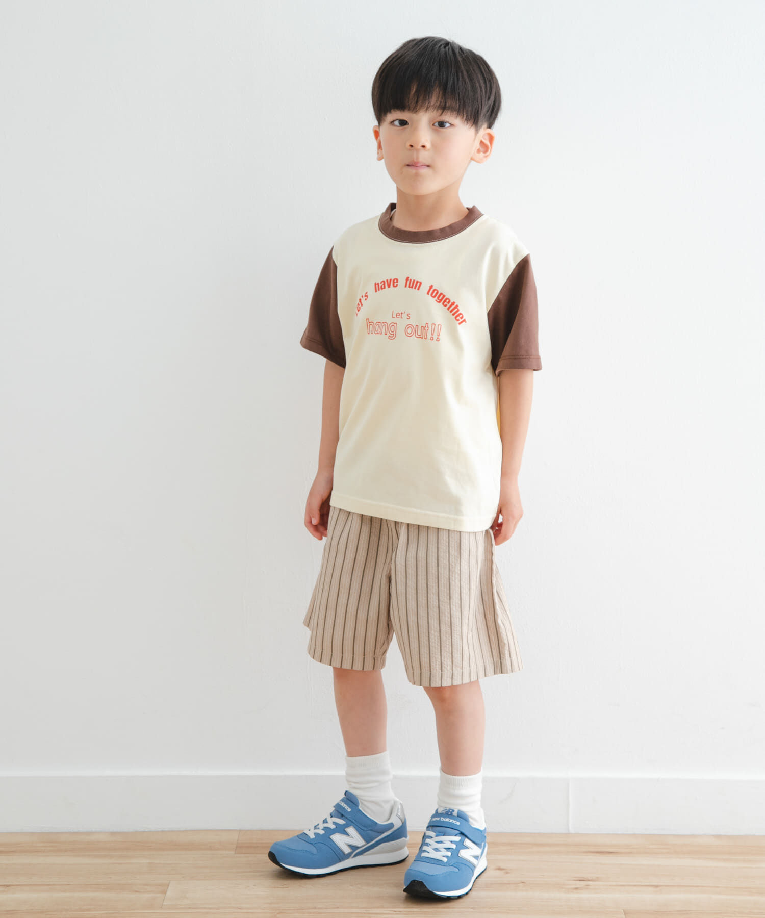 URBAN RESEARCH DOORS「『WEB/一部店舗限定サイズ』配色ロゴTシャツ(KIDS)」|その他|