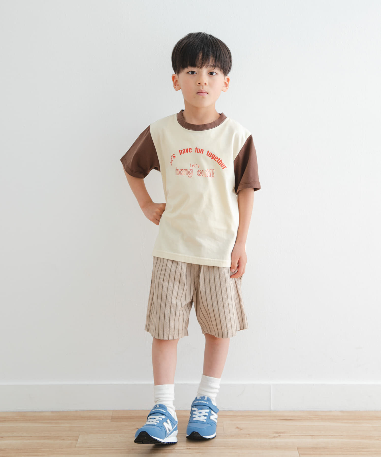 URBAN RESEARCH DOORS「『WEB/一部店舗限定サイズ』配色ロゴTシャツ(KIDS)」|その他|