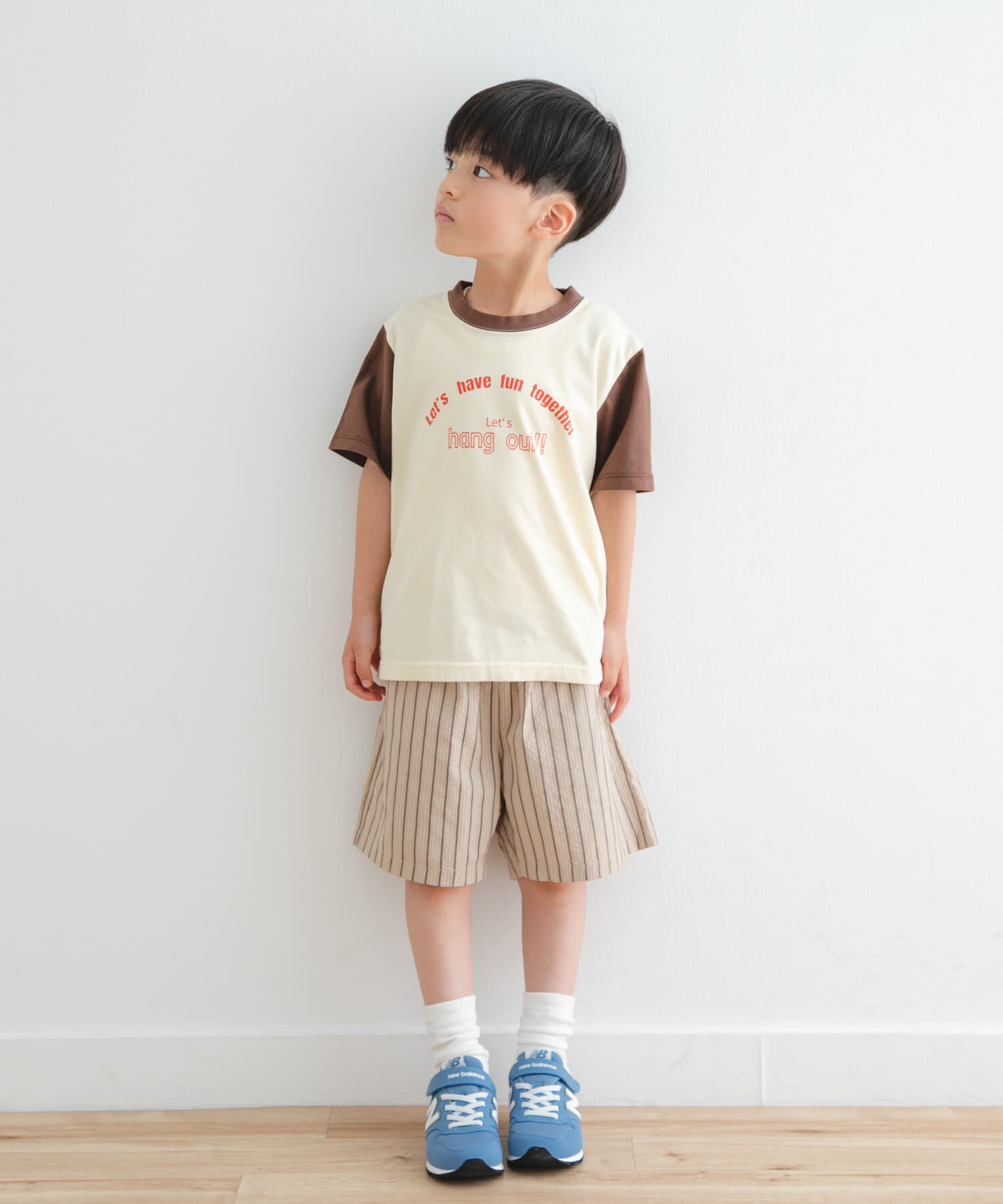 URBAN RESEARCH DOORS「『WEB/一部店舗限定サイズ』配色ロゴTシャツ(KIDS)」|その他|