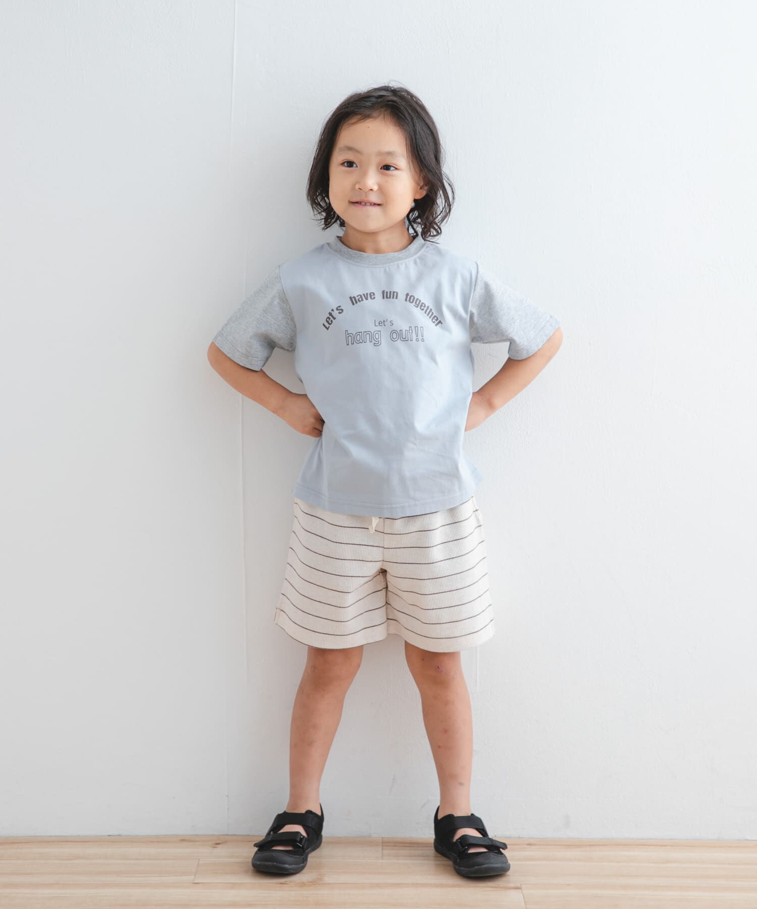 URBAN RESEARCH DOORS「『WEB/一部店舗限定サイズ』配色ロゴTシャツ(KIDS)」|その他|