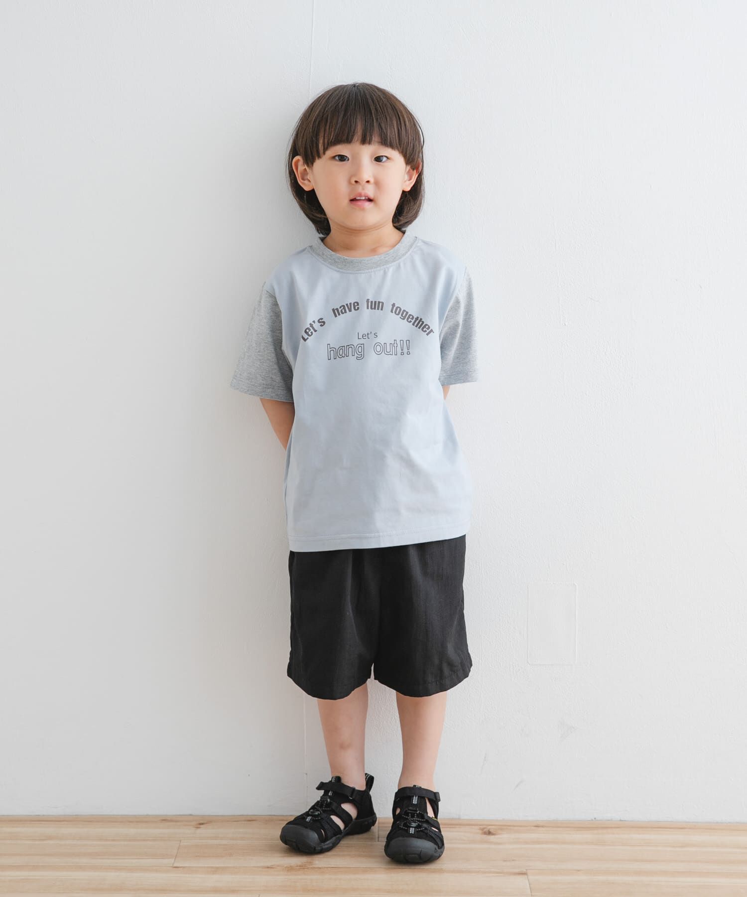 URBAN RESEARCH DOORS「『WEB/一部店舗限定サイズ』配色ロゴTシャツ(KIDS)」|その他|