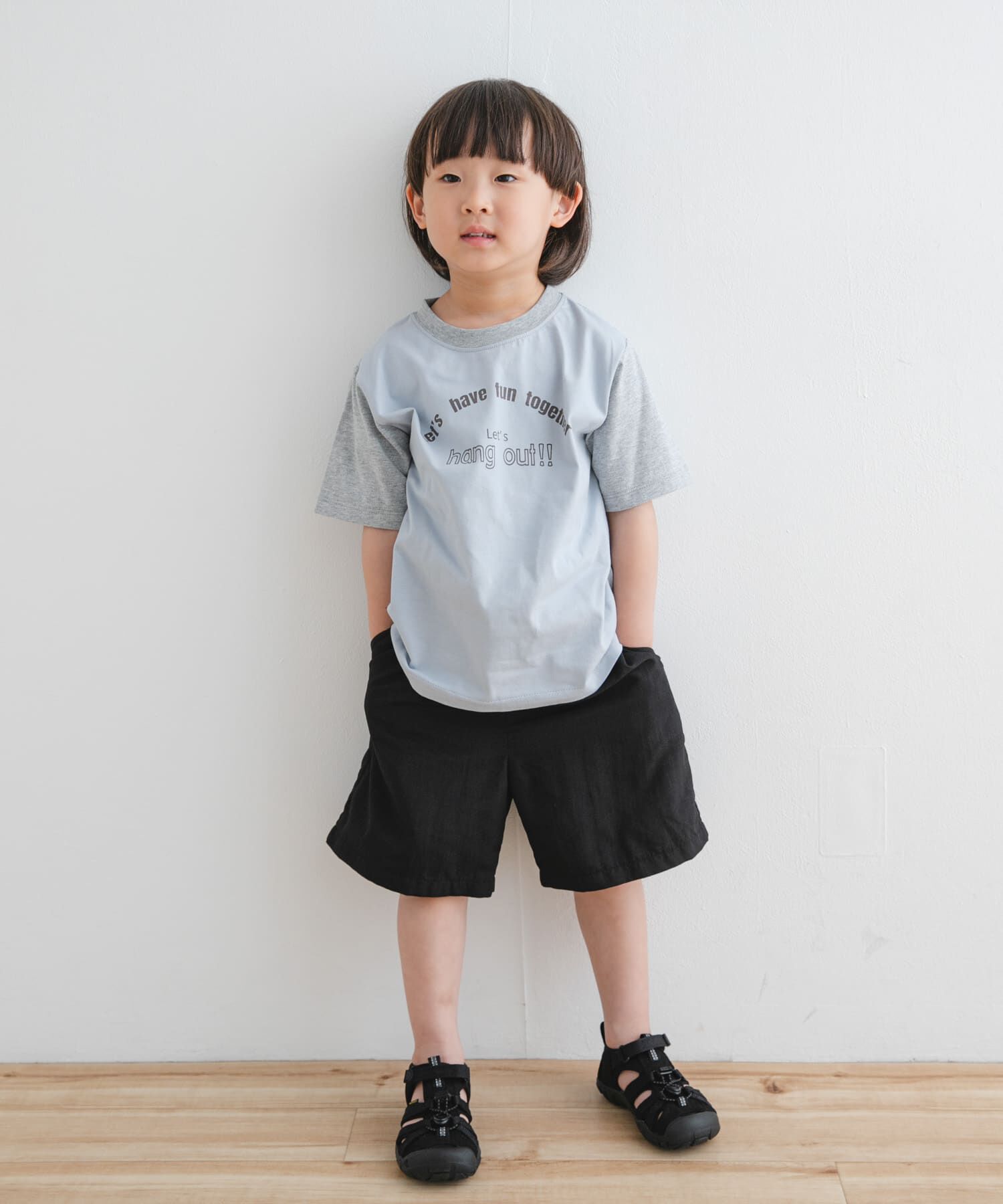 URBAN RESEARCH DOORS「『WEB/一部店舗限定サイズ』配色ロゴTシャツ(KIDS)」|その他|