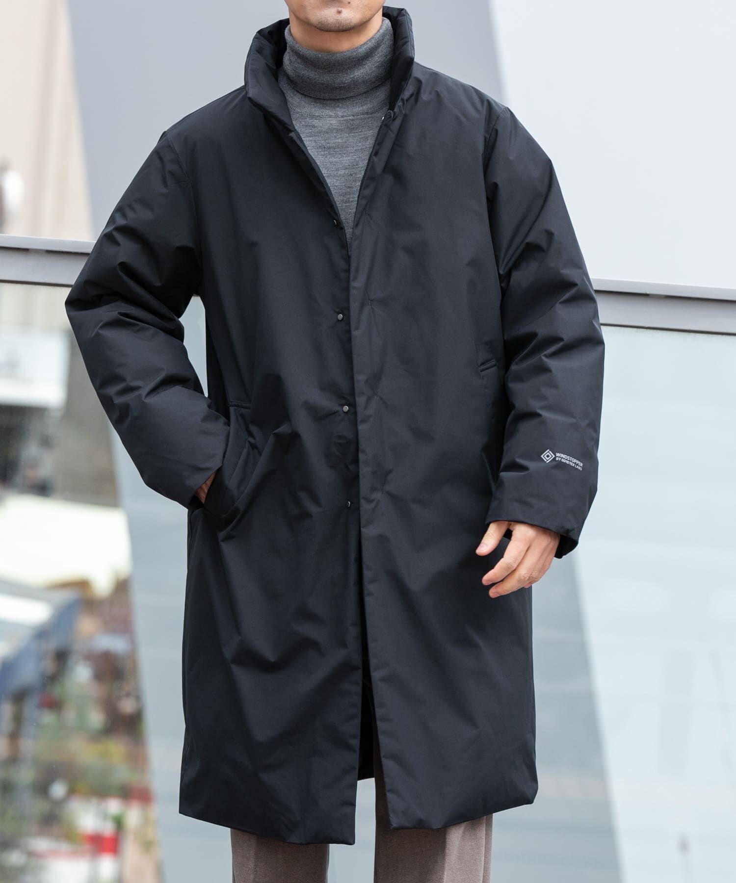 URBAN RESEARCH ROSSO「『別注』+phenix　WINDSTOPPER by GORE-TEX LABSスタンドダウンコート」|ダウン|