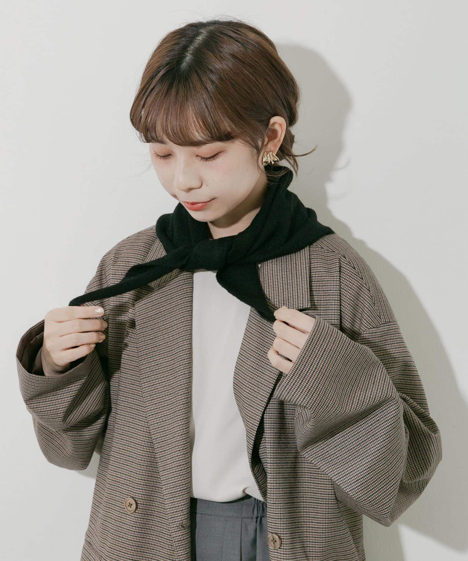 SMELLY「ニットスカーフ」|バンダナ・スカーフ|