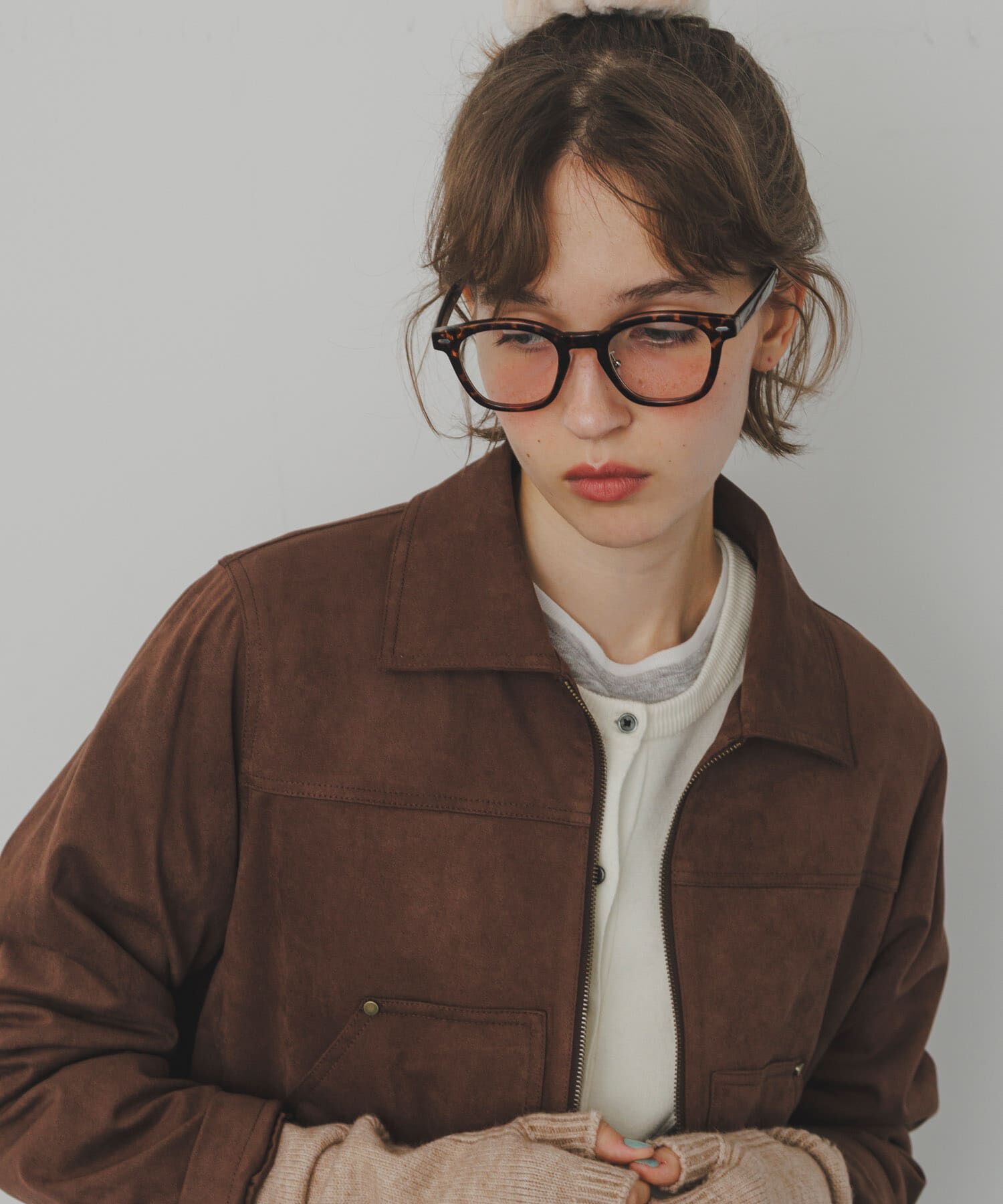 SMELLY「ウェリントンダテメガネ」|メガネ|