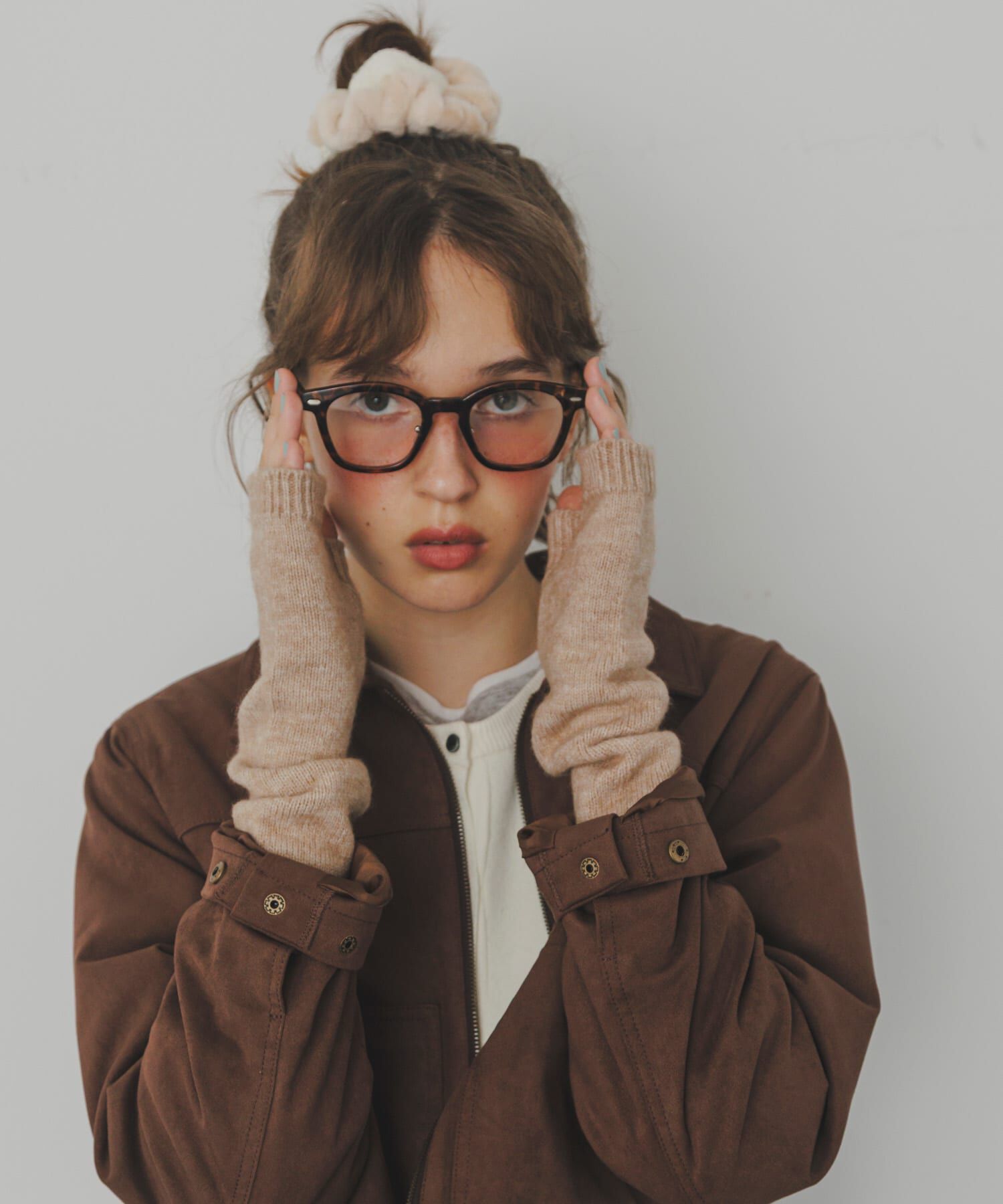 SMELLY「ウェリントンダテメガネ」|メガネ|