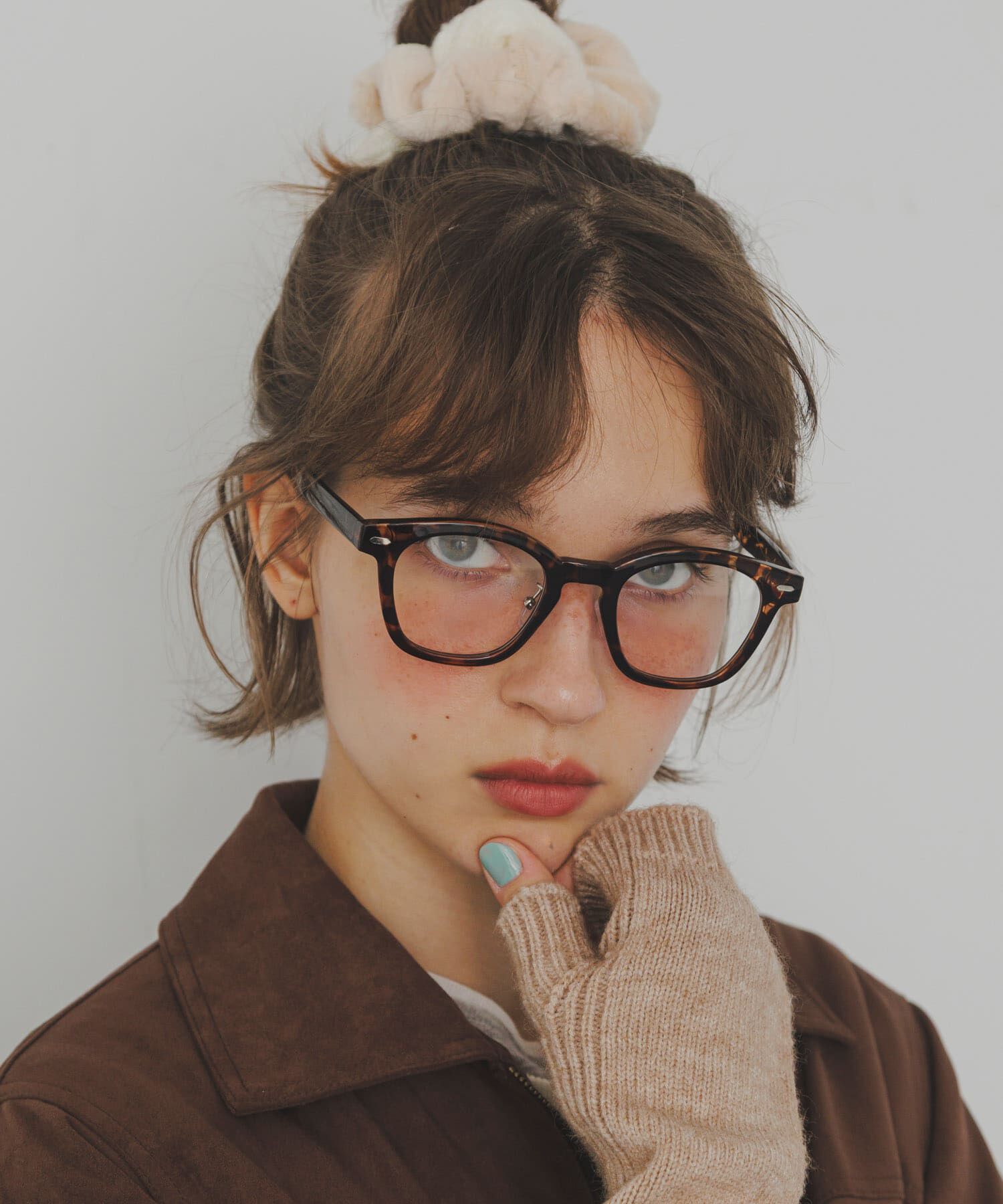 SMELLY「ウェリントンダテメガネ」|メガネ|