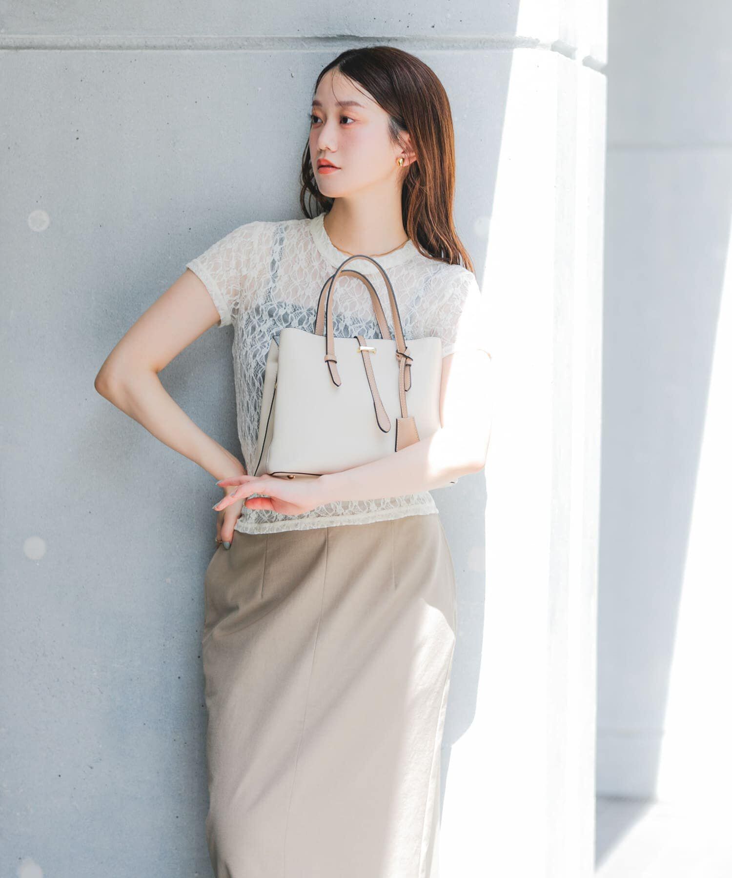 RODE SKO「チャーム付ミドルバッグ『Msize』」|トートバッグ|