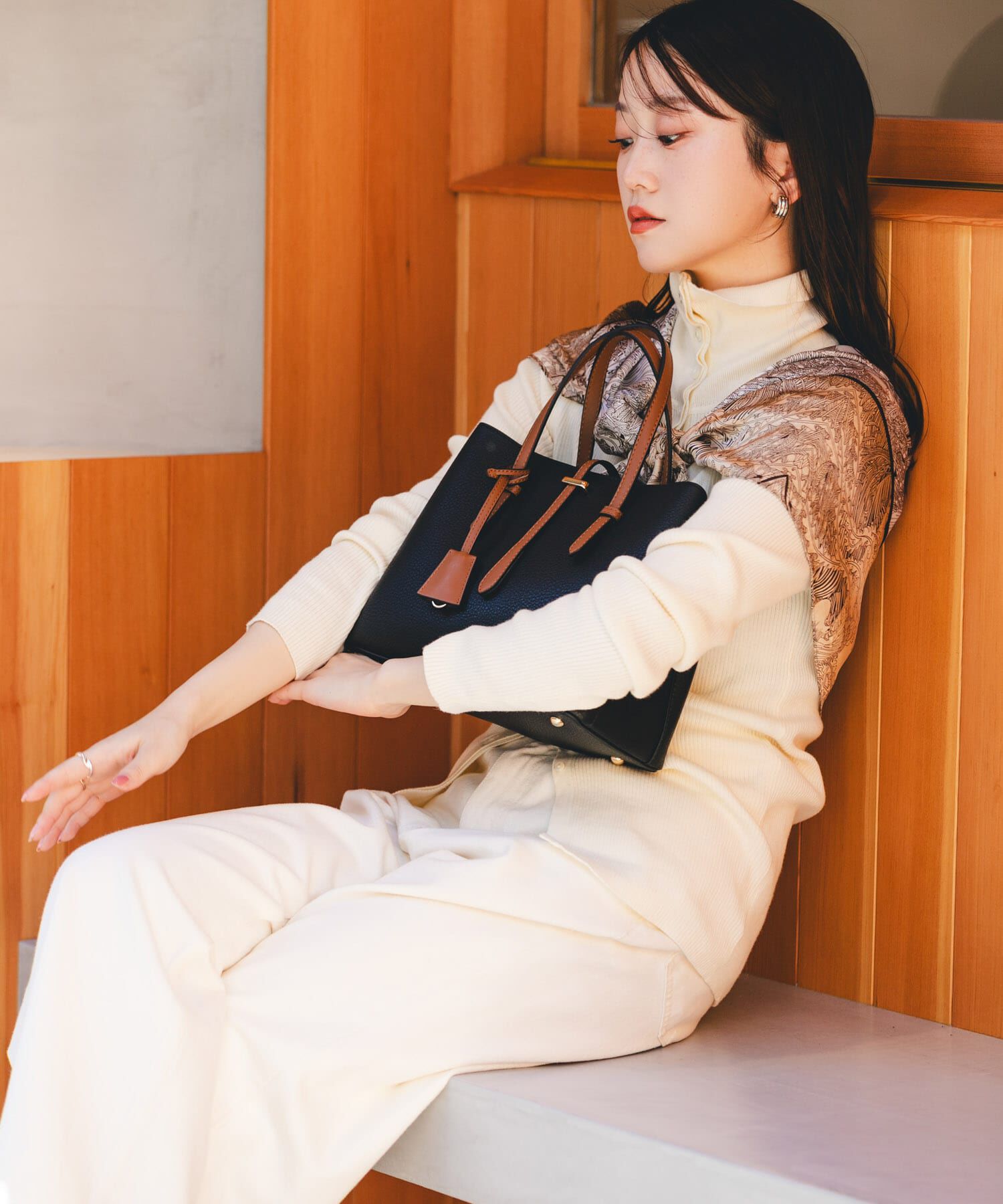 RODE SKO「チャーム付ミドルバッグ『Msize』」|トートバッグ|