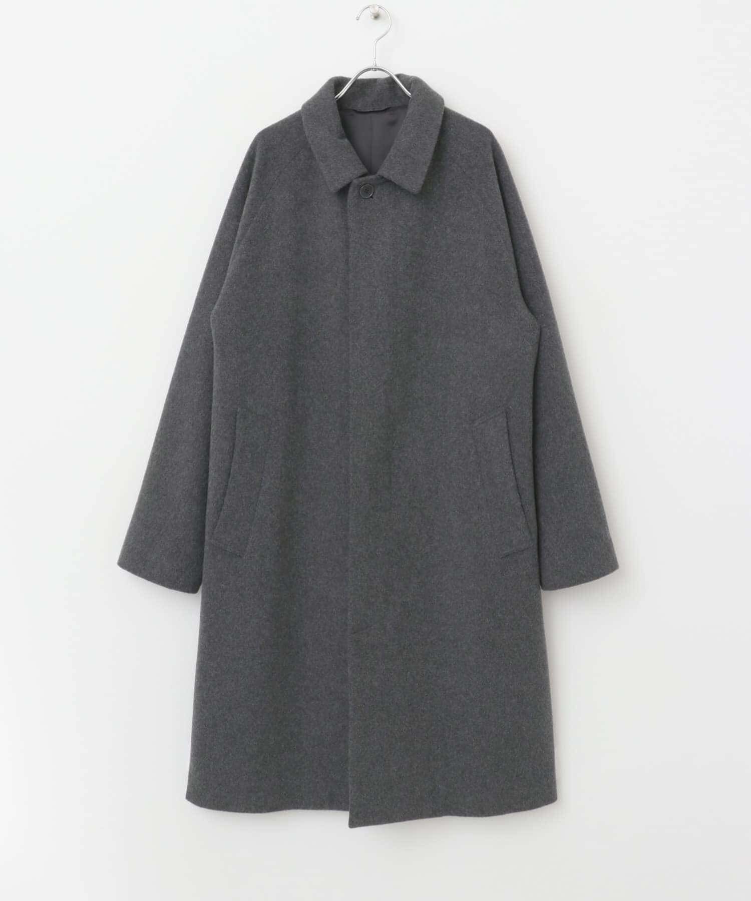 URBAN RESEARCH ROSSO「スーパー100 オーバーバルマカンコート」|ステンカラーコート|