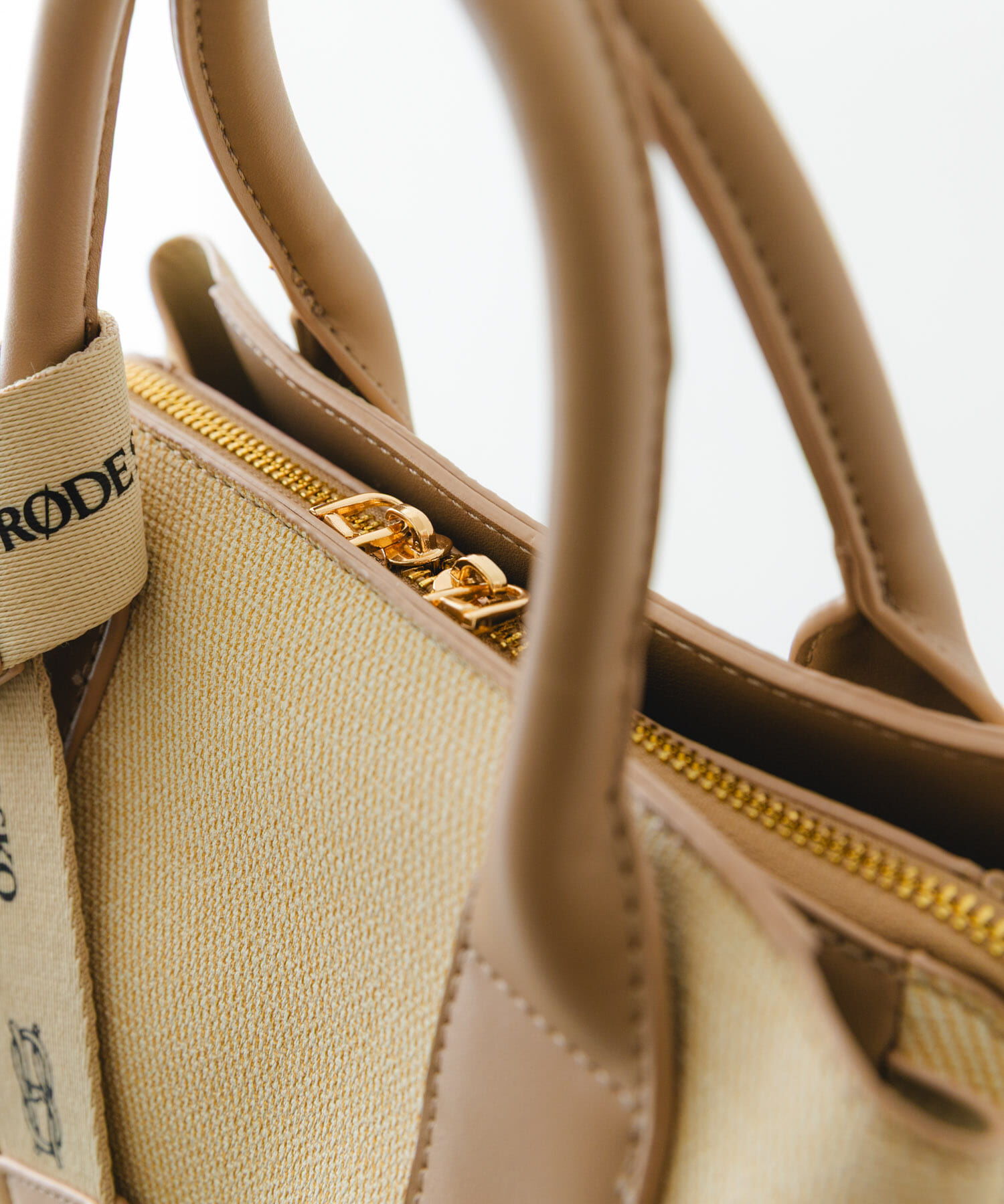 RODE SKO「ロゴリボン付2WAYハンドバッグ」|ハンドバッグ|