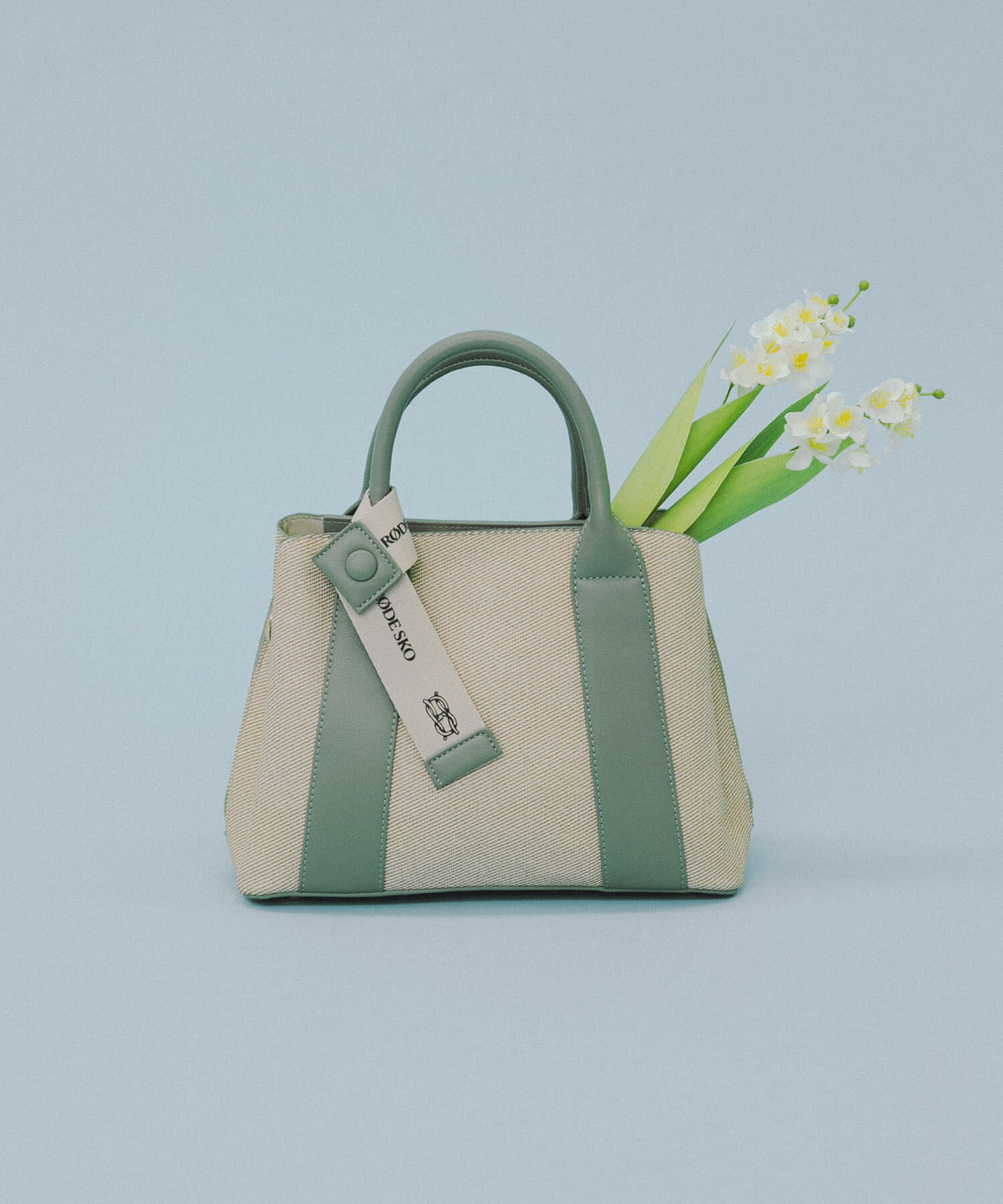 RODE SKO「ロゴリボン付2WAYハンドバッグ」|ハンドバッグ|