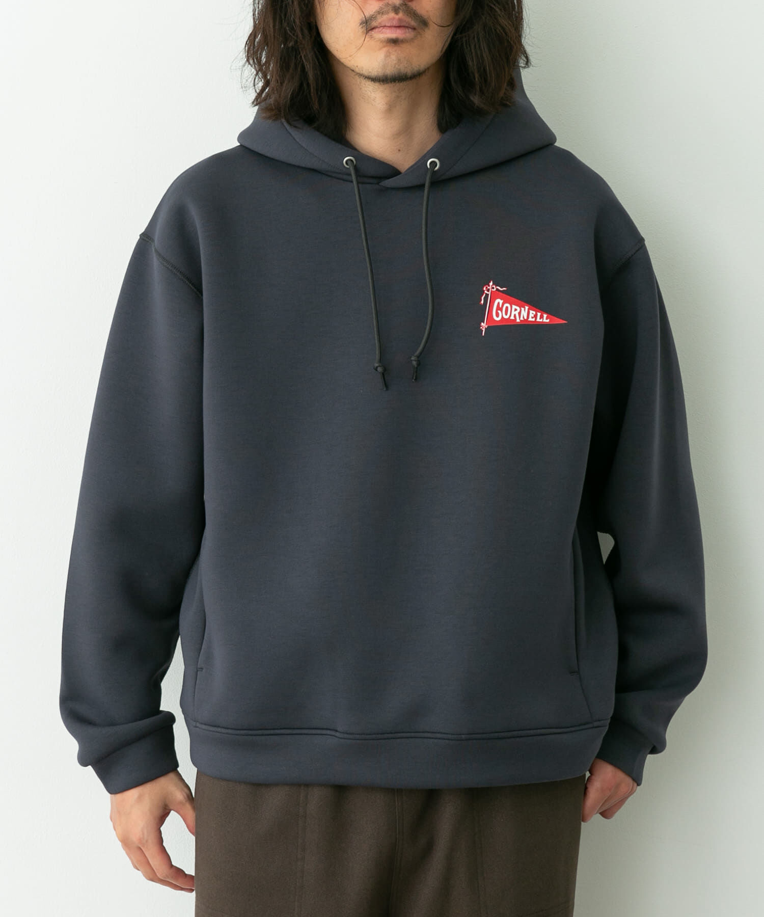 Sonny Label 「カレッジプリントダンボールパーカー」|パーカー|