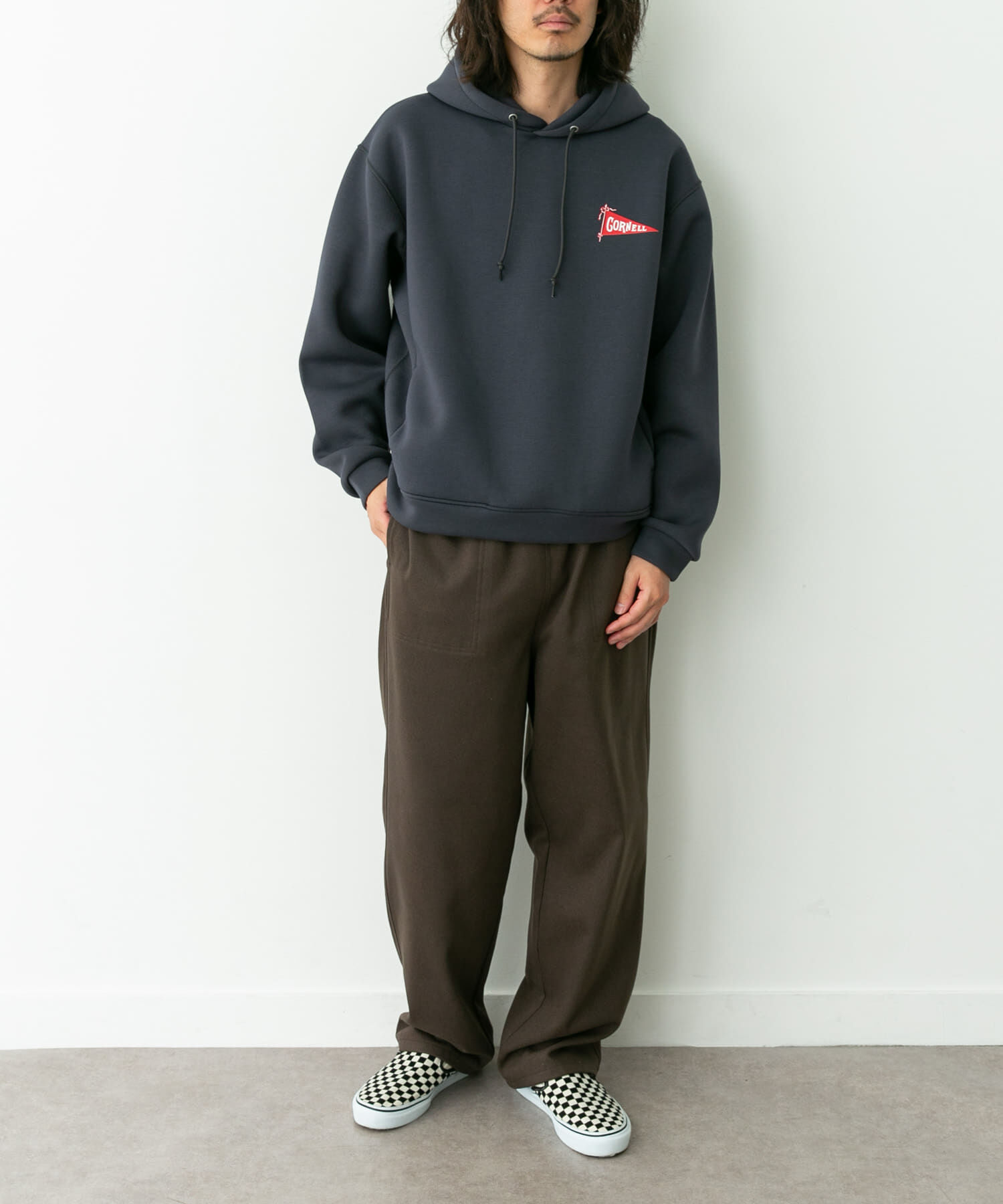 Sonny Label 「カレッジプリントダンボールパーカー」|パーカー|