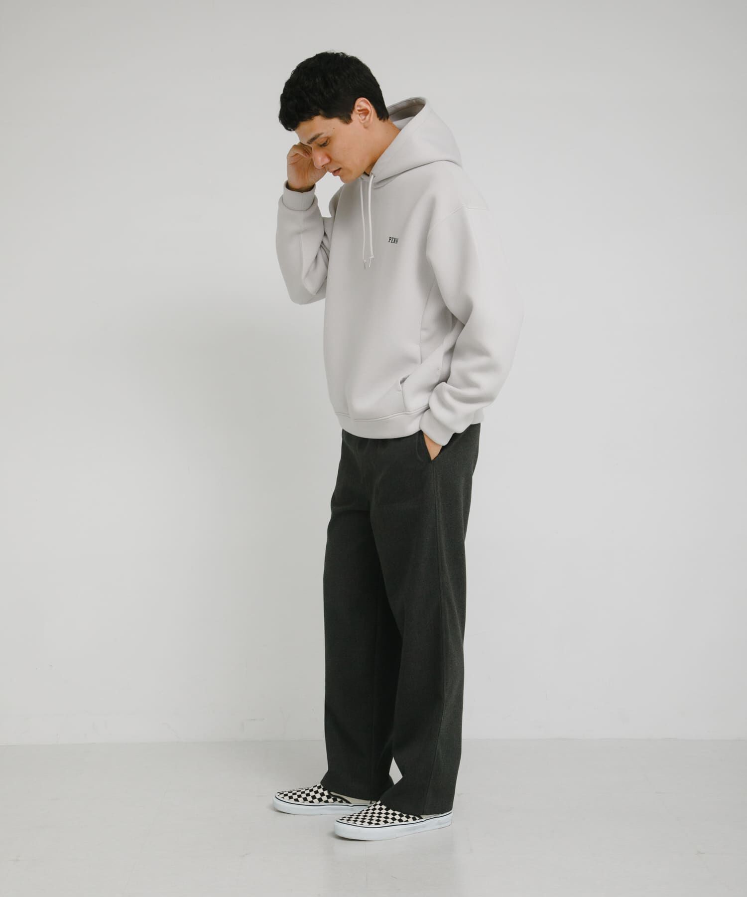 Sonny Label 「カレッジプリントダンボールパーカー」|パーカー|