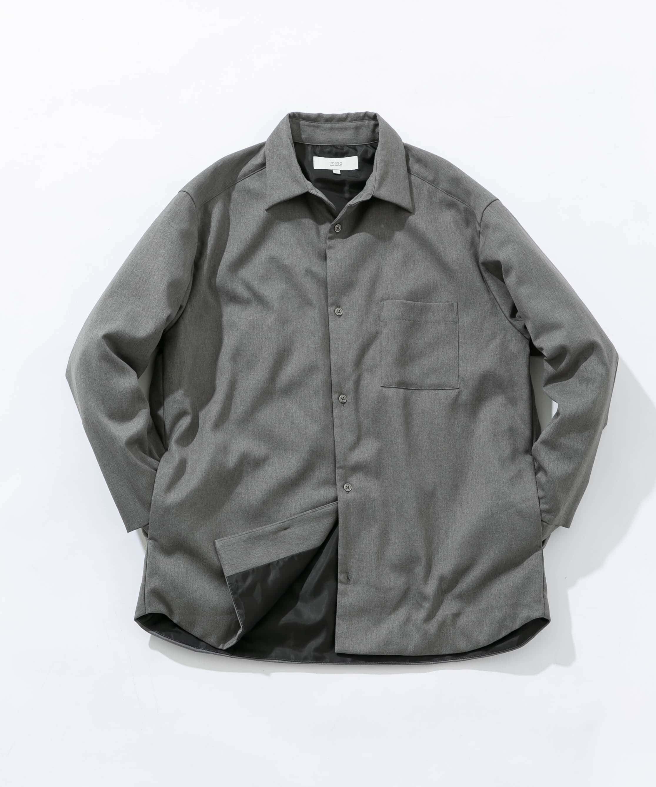 URBAN RESEARCH ROSSO「『XLサイズあり』ヒートパテッドシャツジャケット」|ダウン|