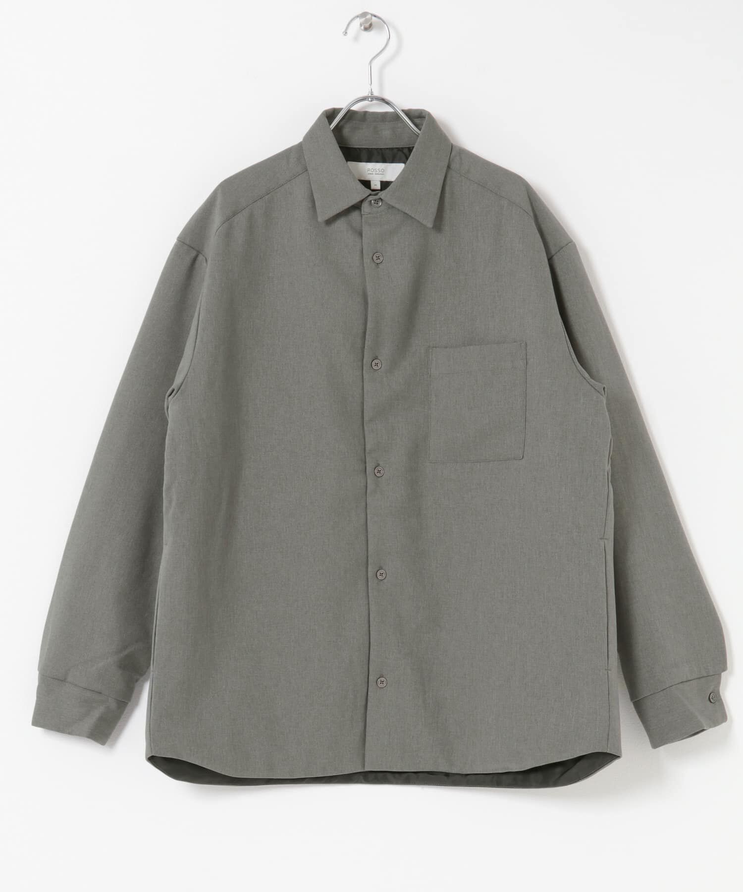 URBAN RESEARCH ROSSO「『XLサイズあり』ヒートパテッドシャツジャケット」|ダウン|