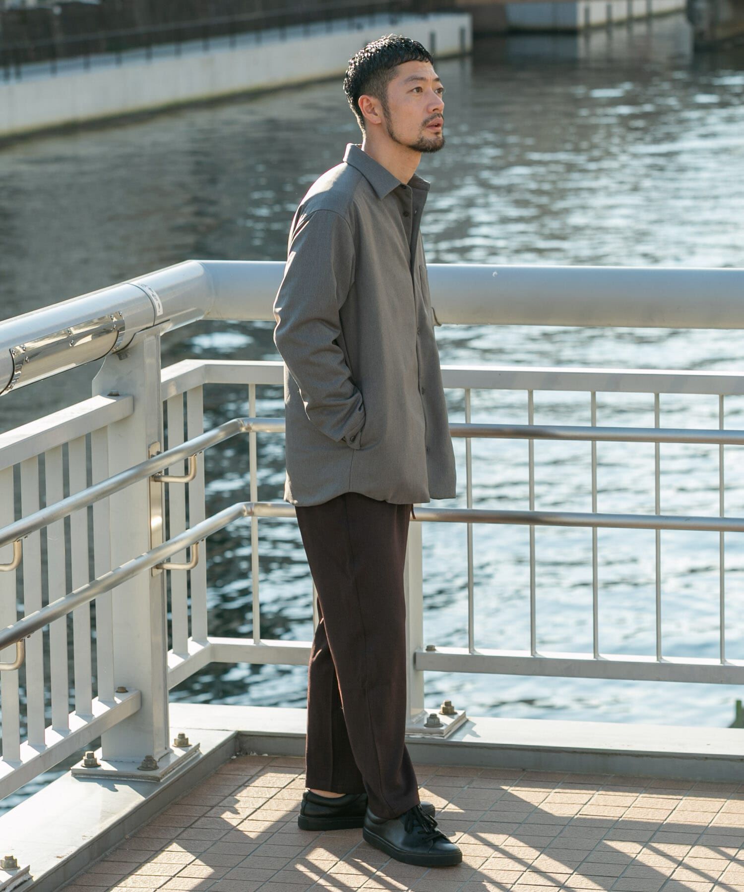 URBAN RESEARCH ROSSO「『XLサイズあり』ヒートパテッドシャツジャケット」|ダウン|