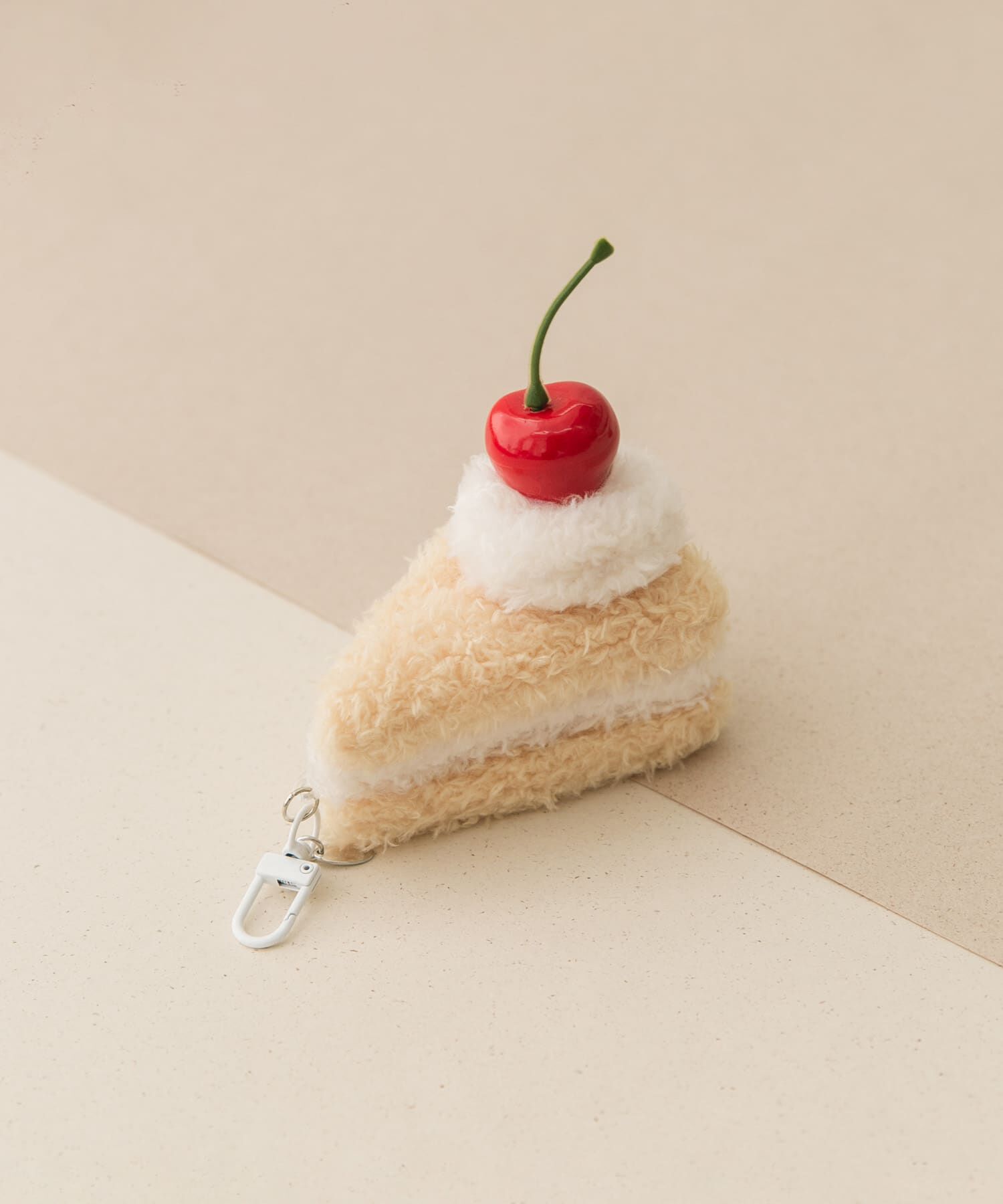 SMELLY「プッシンプッシンキーチェーン」|チャーム・キーホルダー|ベージュ系その他