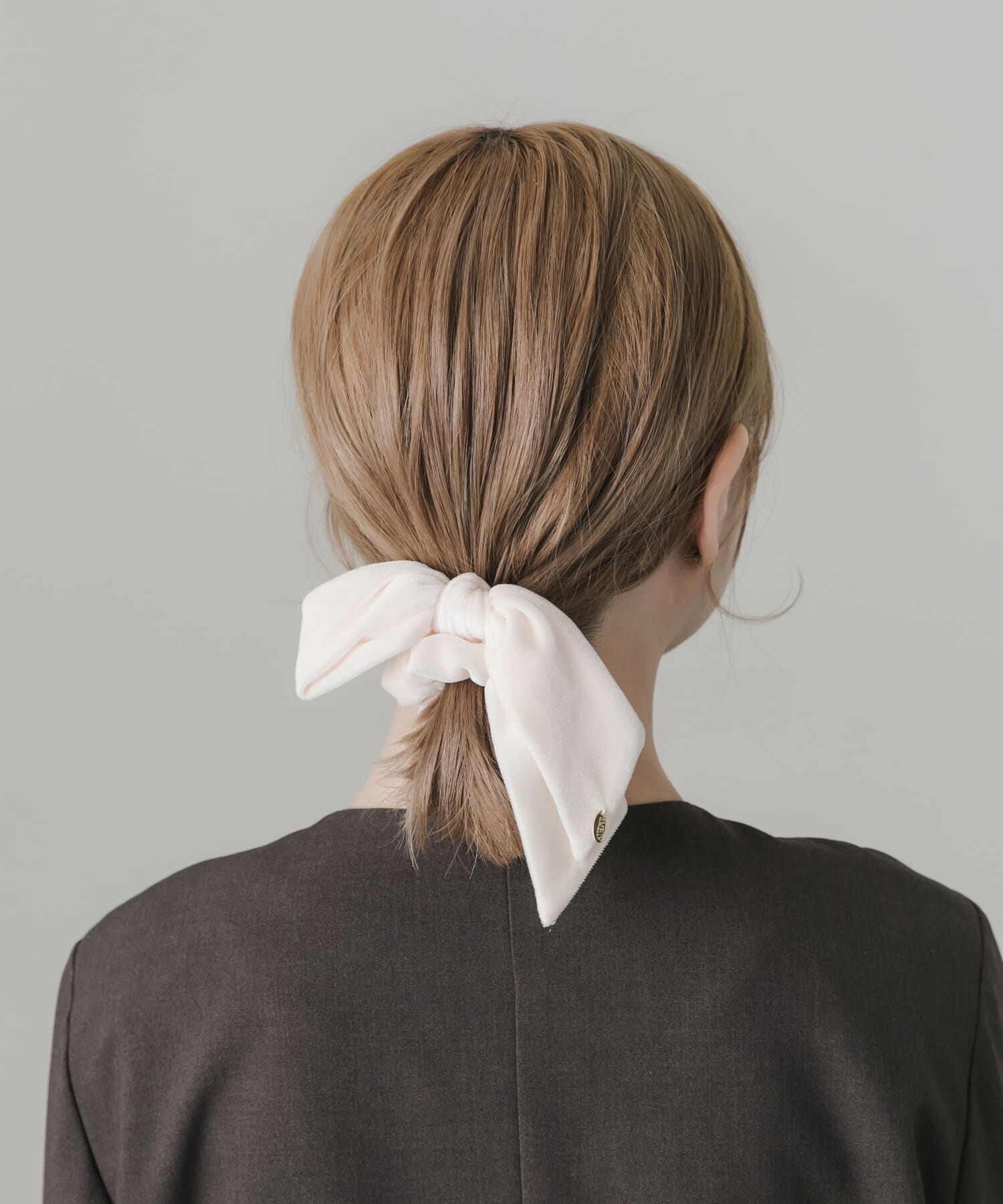 SMELLY「『再入荷』ベロアリボンシュシュ」|ヘアゴム・シュシュ|