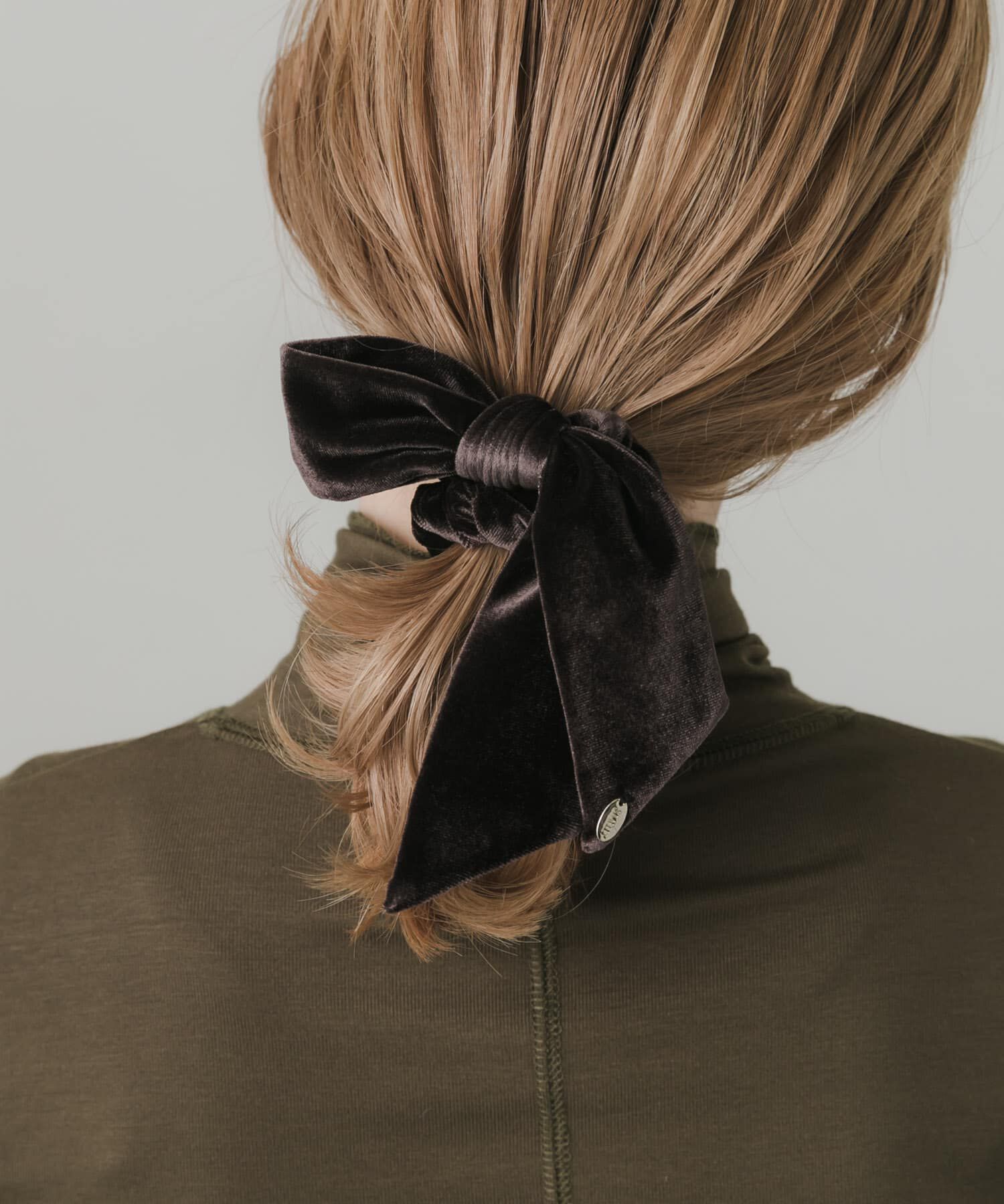 SMELLY「『再入荷』ベロアリボンシュシュ」|ヘアゴム・シュシュ|