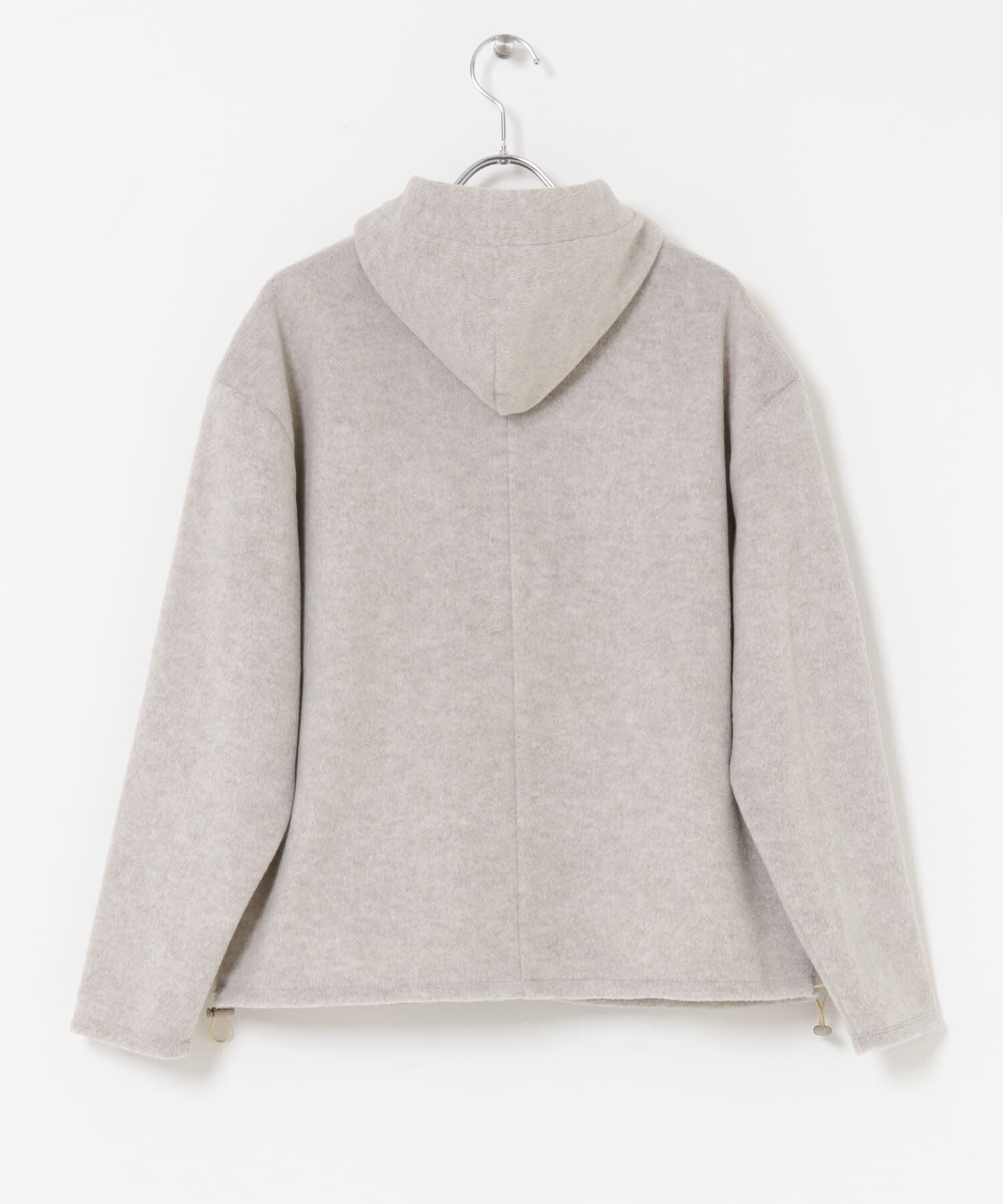 URBAN RESEARCH ROSSO「F by ROSSO　シャギーフリースハーフZIPパーカー」|パーカー|