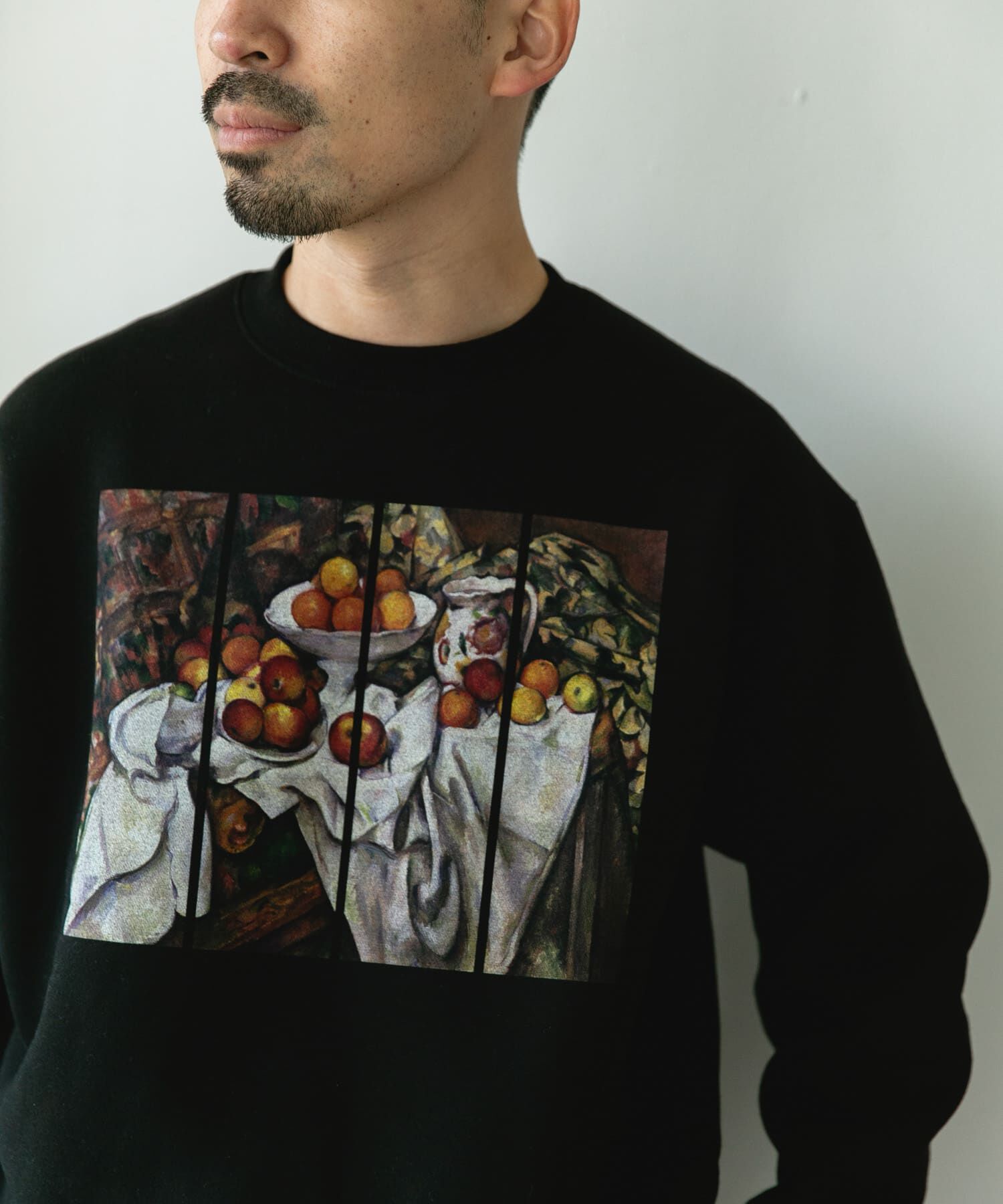 URBAN RESEARCH DOORS「セザンヌ アートプリント裏起毛スウェット」|スウェット・ジャージ|