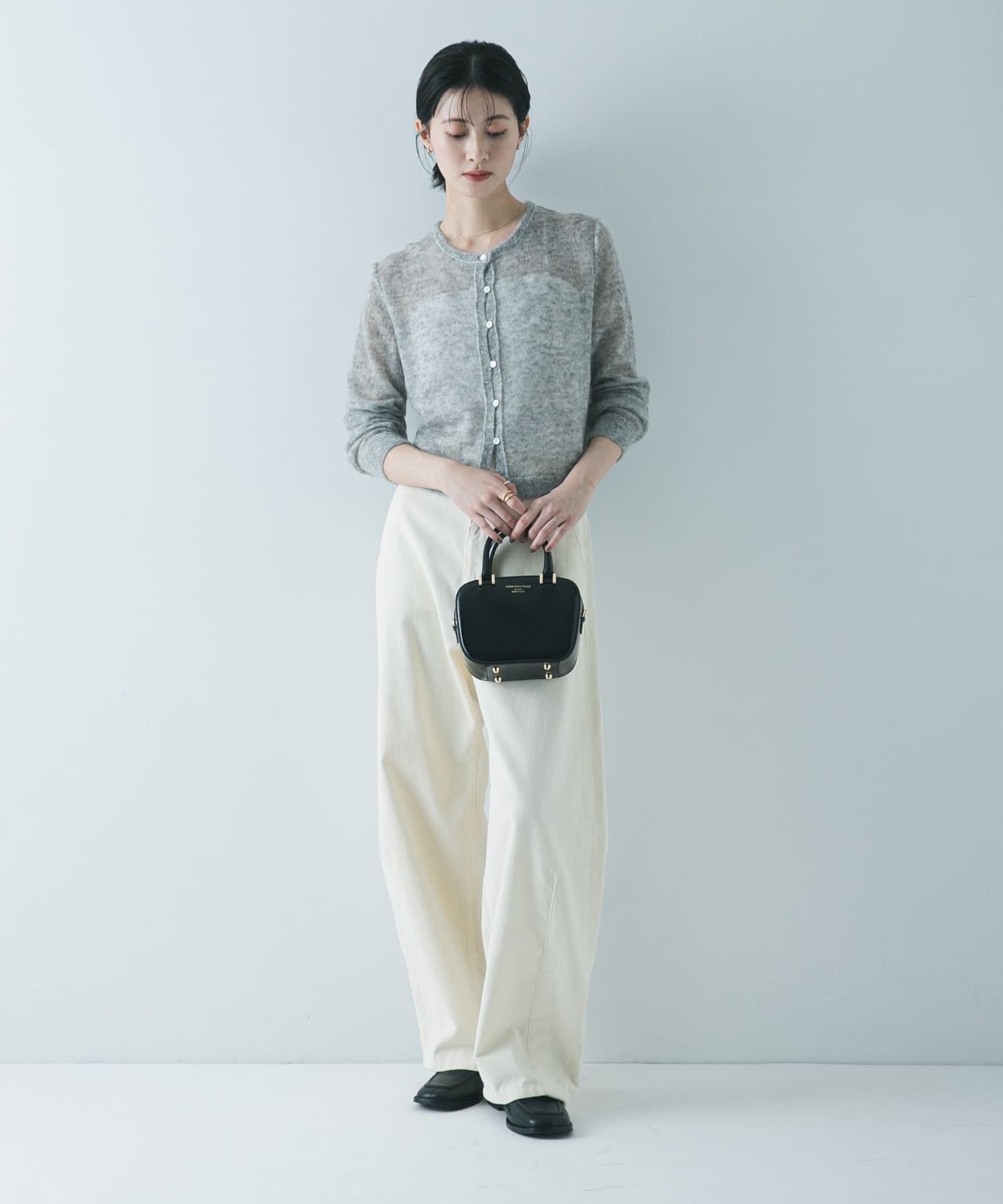 URBAN RESEARCH「シアーモヘヤカーディガン」|カーディガン|