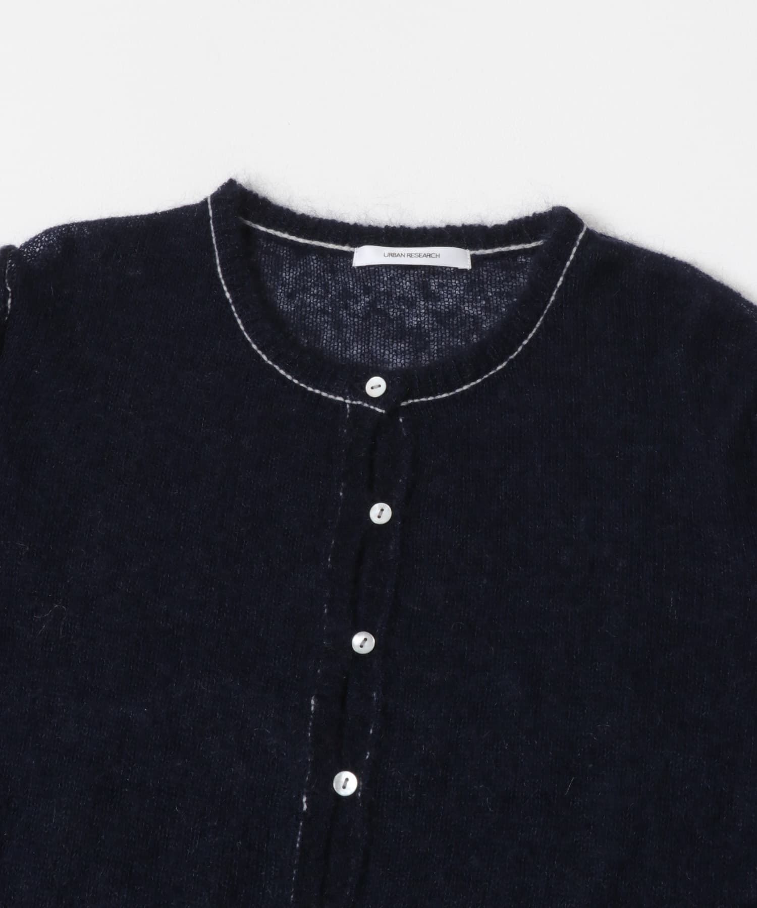 URBAN RESEARCH「シアーモヘヤカーディガン」|カーディガン|
