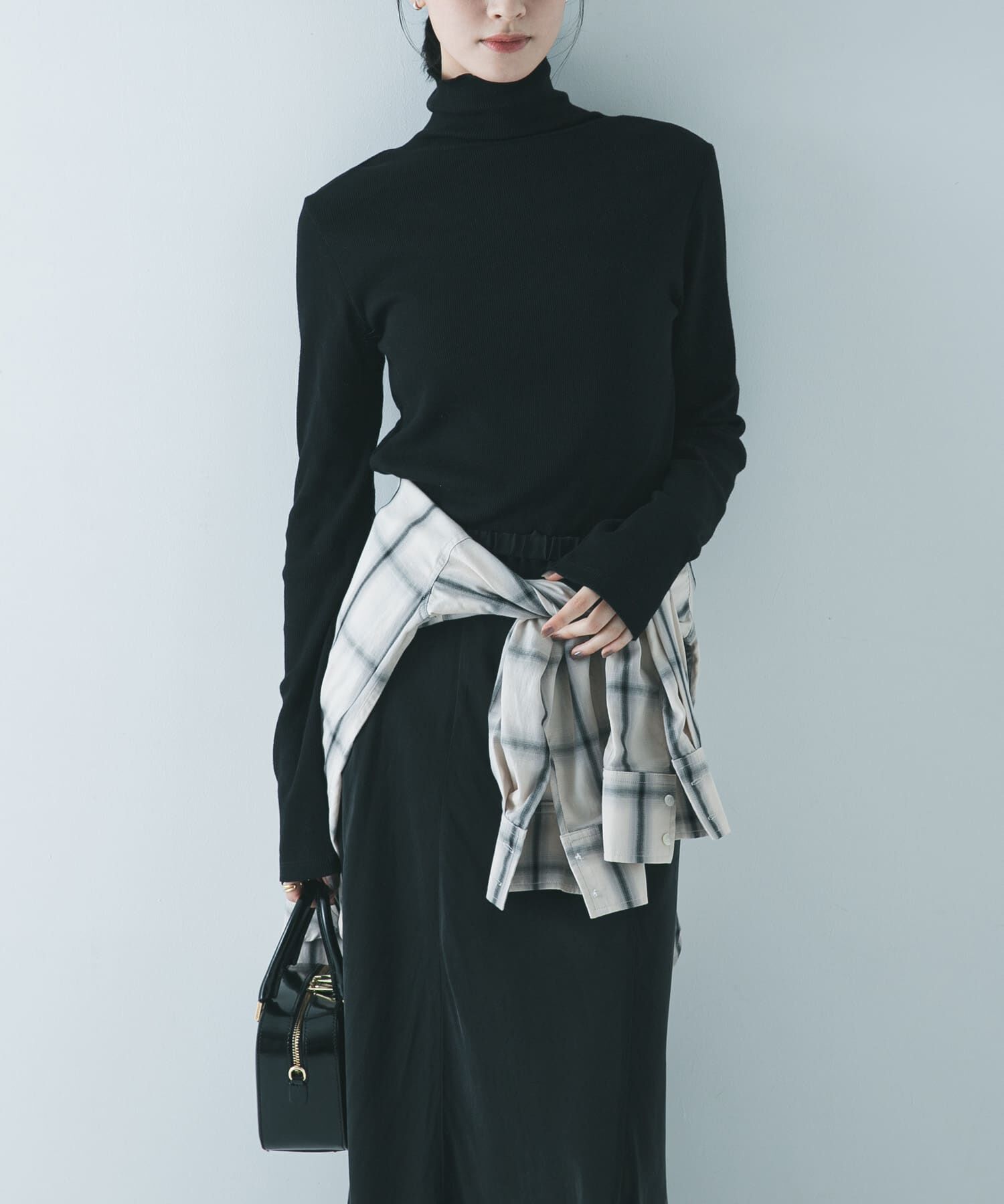 URBAN RESEARCH「オンブレーチェックオーバーシャツ」|シャツ・ブラウス|