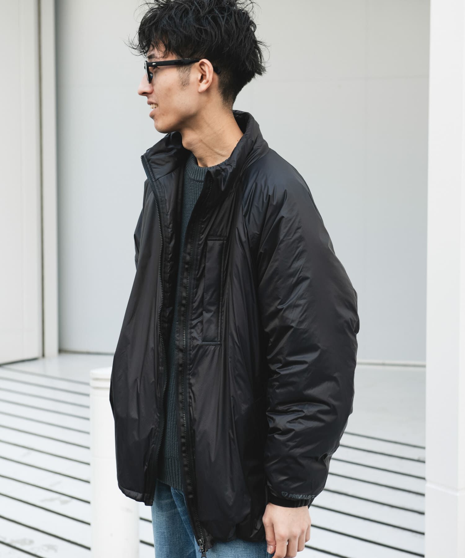 URBAN RESEARCH DOORS「URD PRIMALOFT 中綿ブルゾン」|ブルゾン・スタジャン|