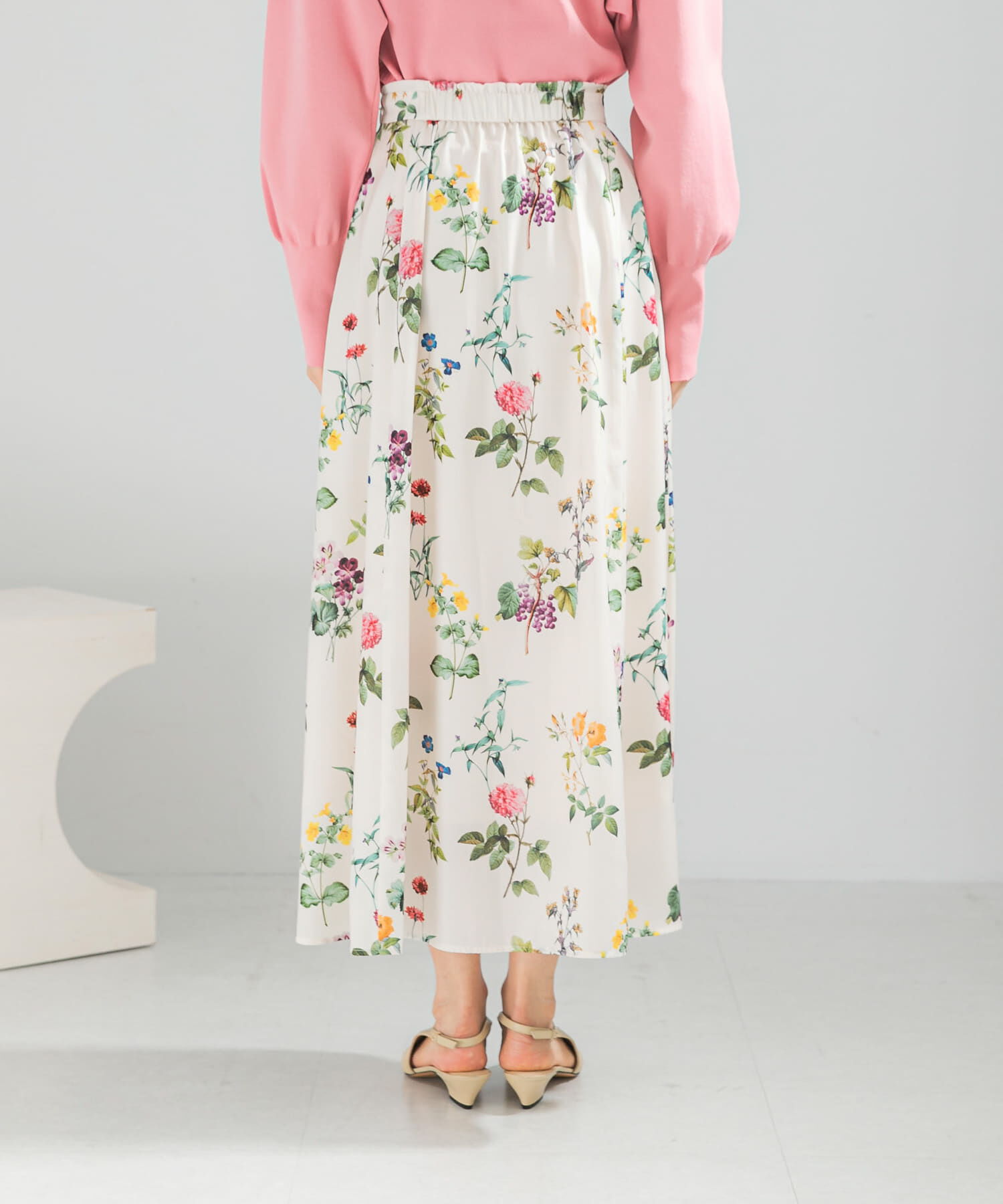 URBAN RESEARCH ROSSO「ボタニカルプリントマキシスカート」|スカート|