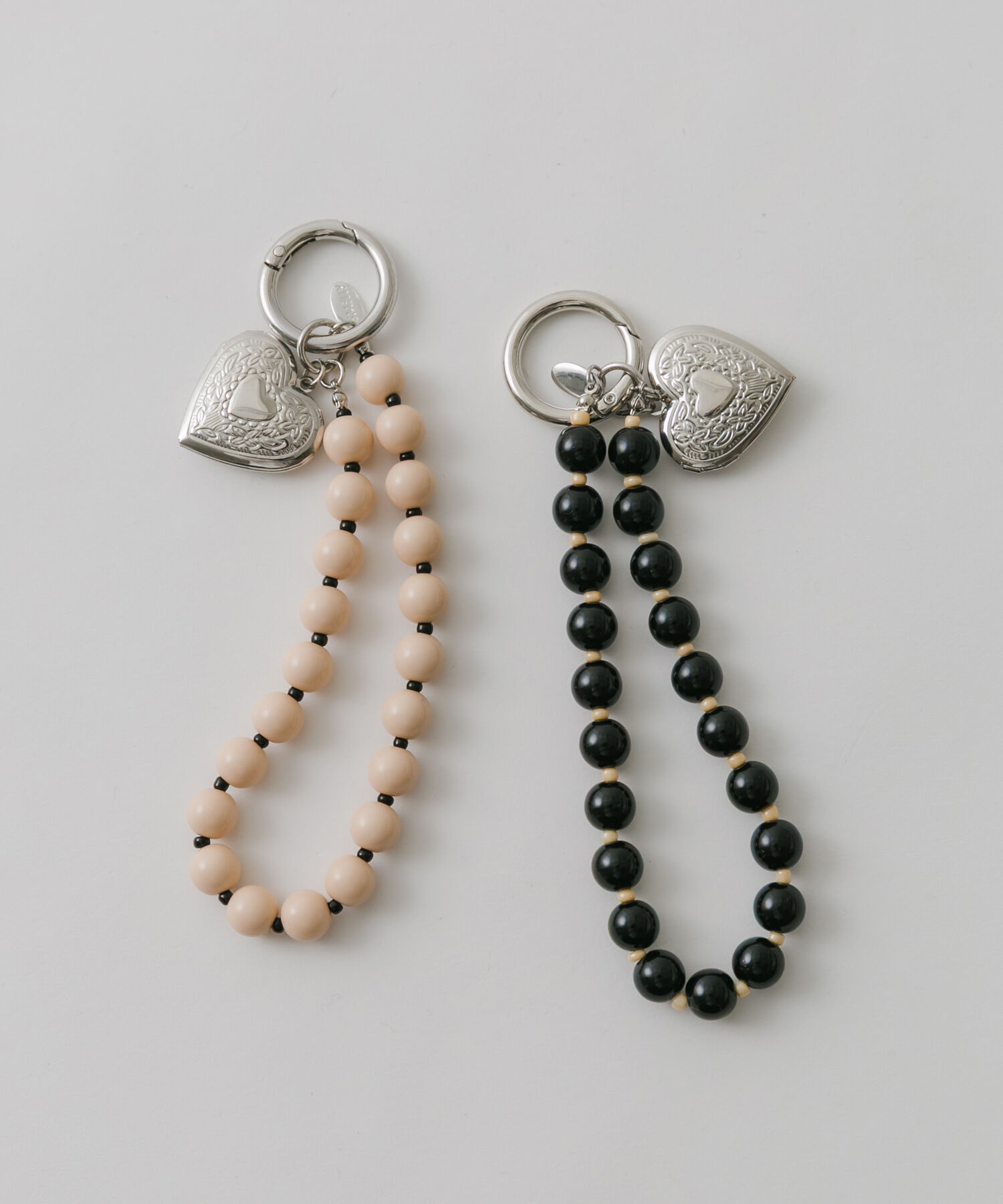 SMELLY「カラーボールハートロケットキーチェーン」|チャーム・キーホルダー|