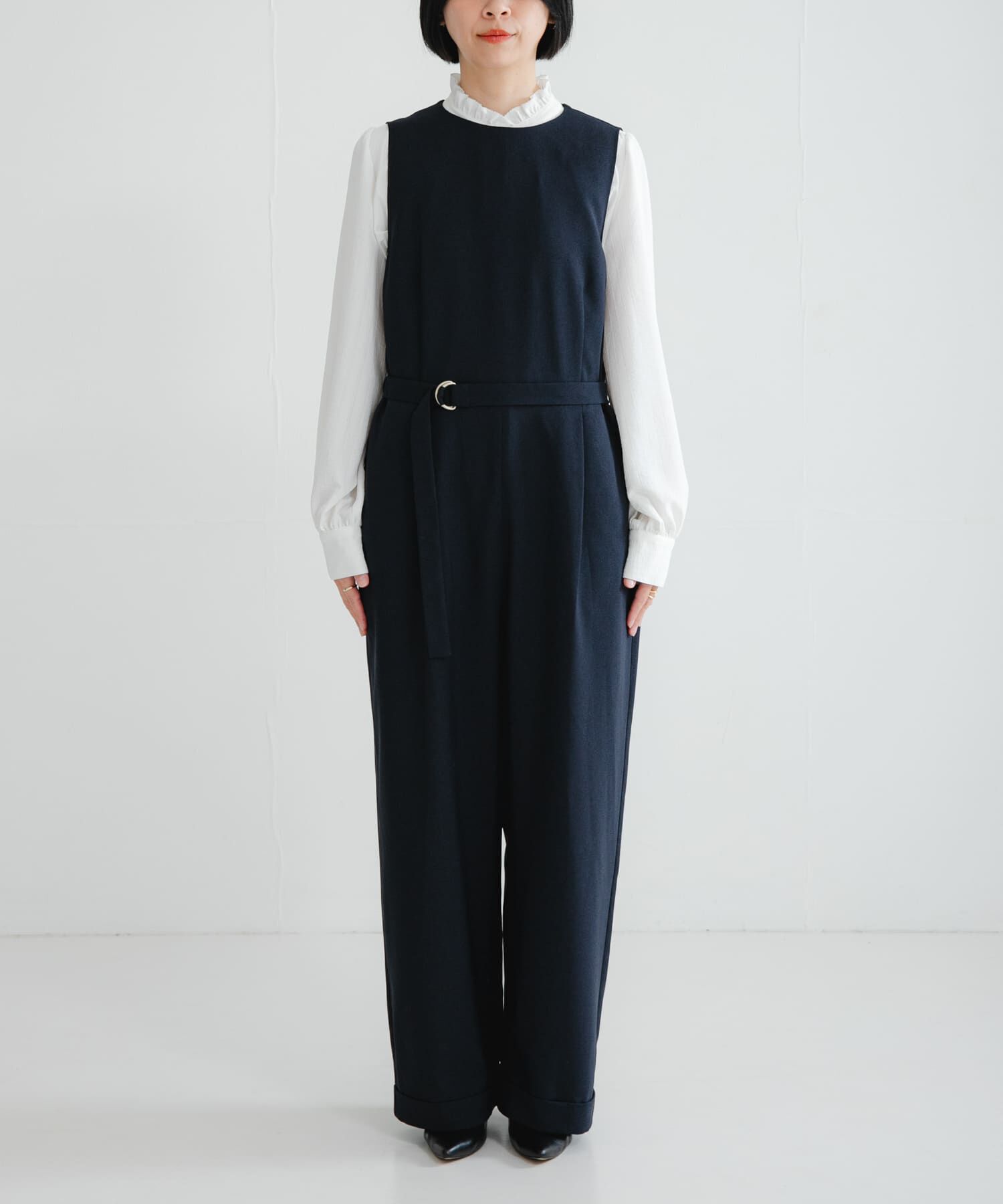 URBAN RESEARCH「『2サイズ展開』ベルト付きオールインワン」|オールインワン|