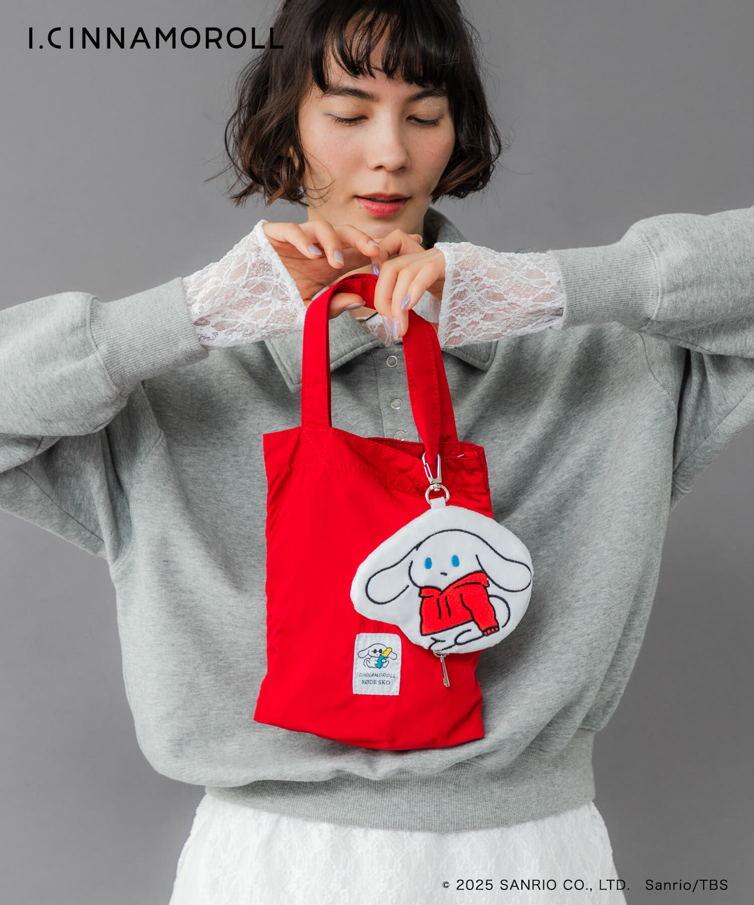 RODE SKO「アイシナモロール パッカブルエコバッグ」|エコバッグ|