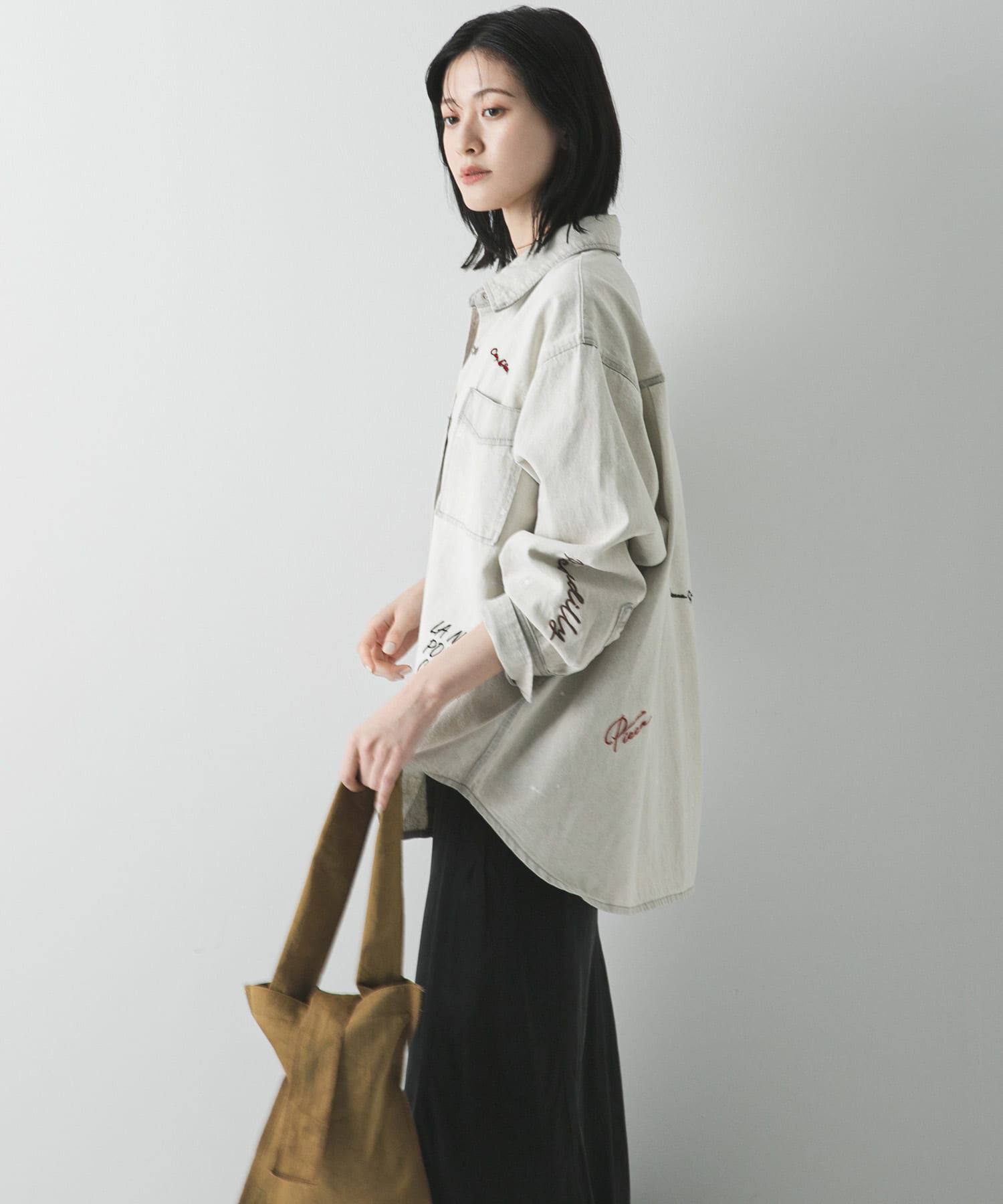 URBAN RESEARCH「『別注』PICCADILLY&times;URBAN RESEARCH　刺繍デニムシャツ」|シャツ・ブラウス|