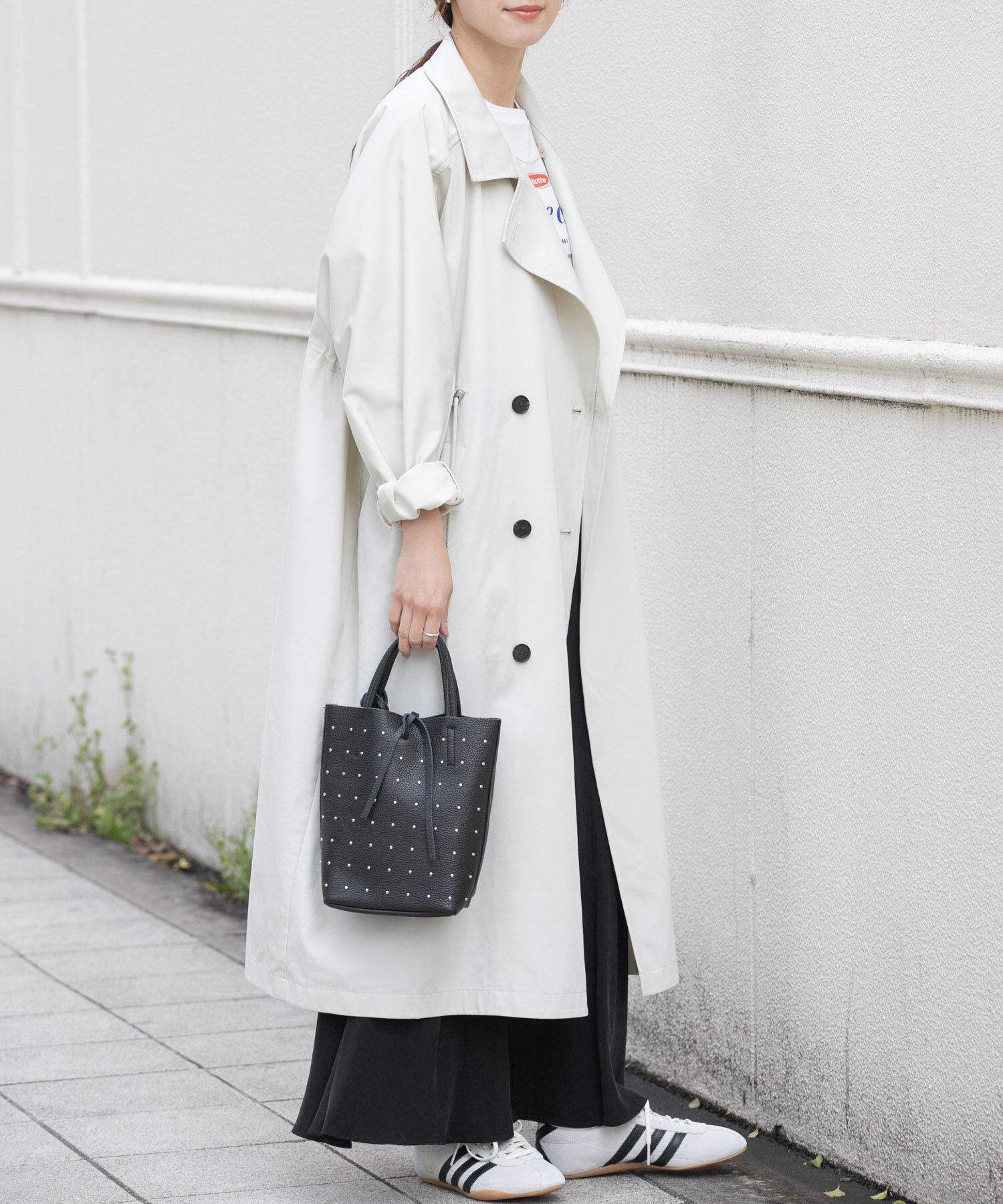 URBAN RESEARCH「フーディー2WAYトレンチコート」|トレンチコート|ライトベージュ