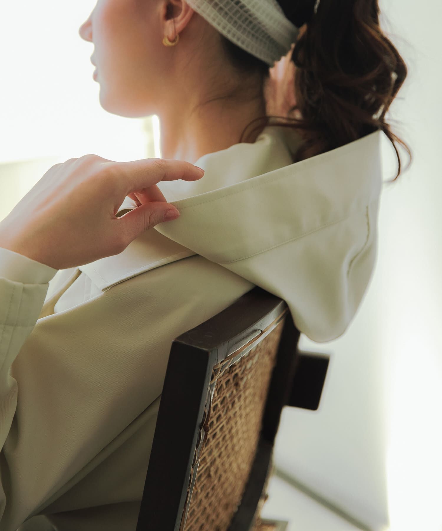 URBAN RESEARCH「フーディー2WAYトレンチコート」|トレンチコート|