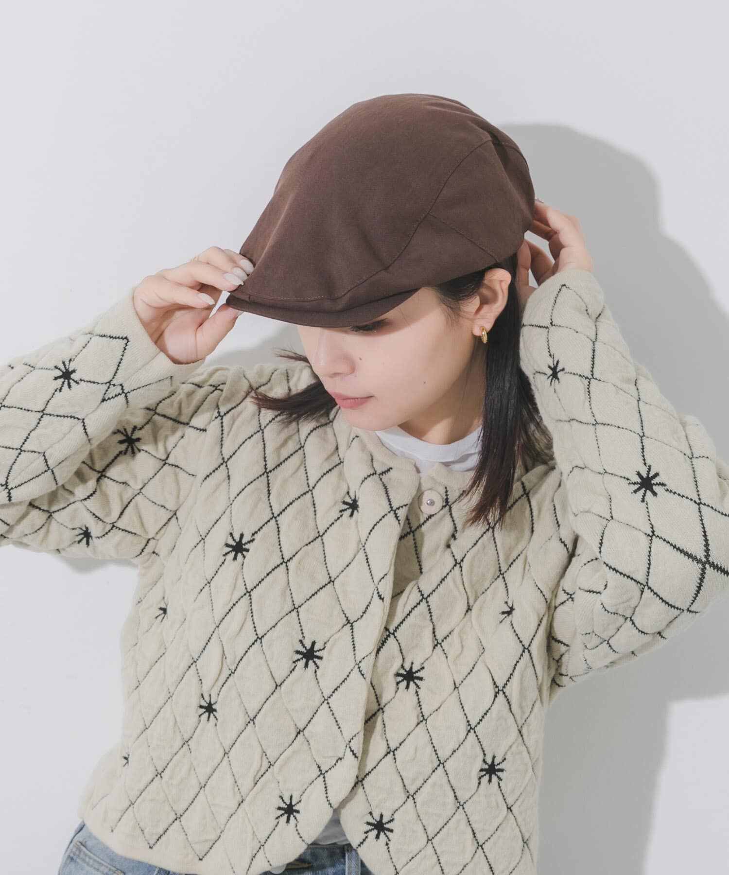 SMELLY「ドロストハンチング」|ハンチング・ベレー帽|