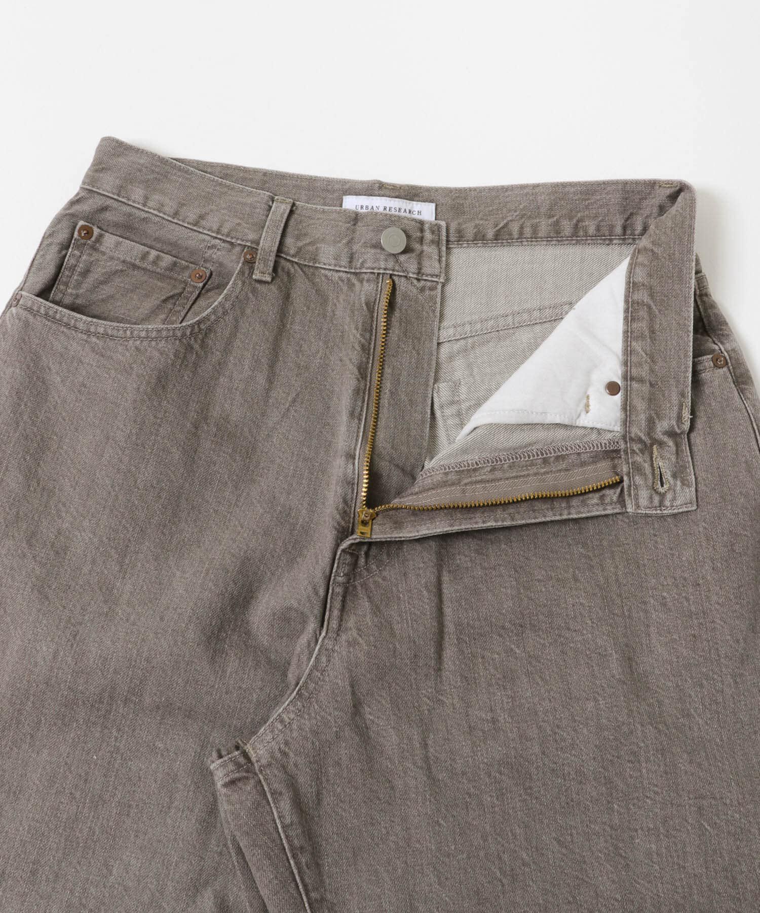 URBAN RESEARCH「11.8oz COL/DENIM WIDE PANTS」|デニム|