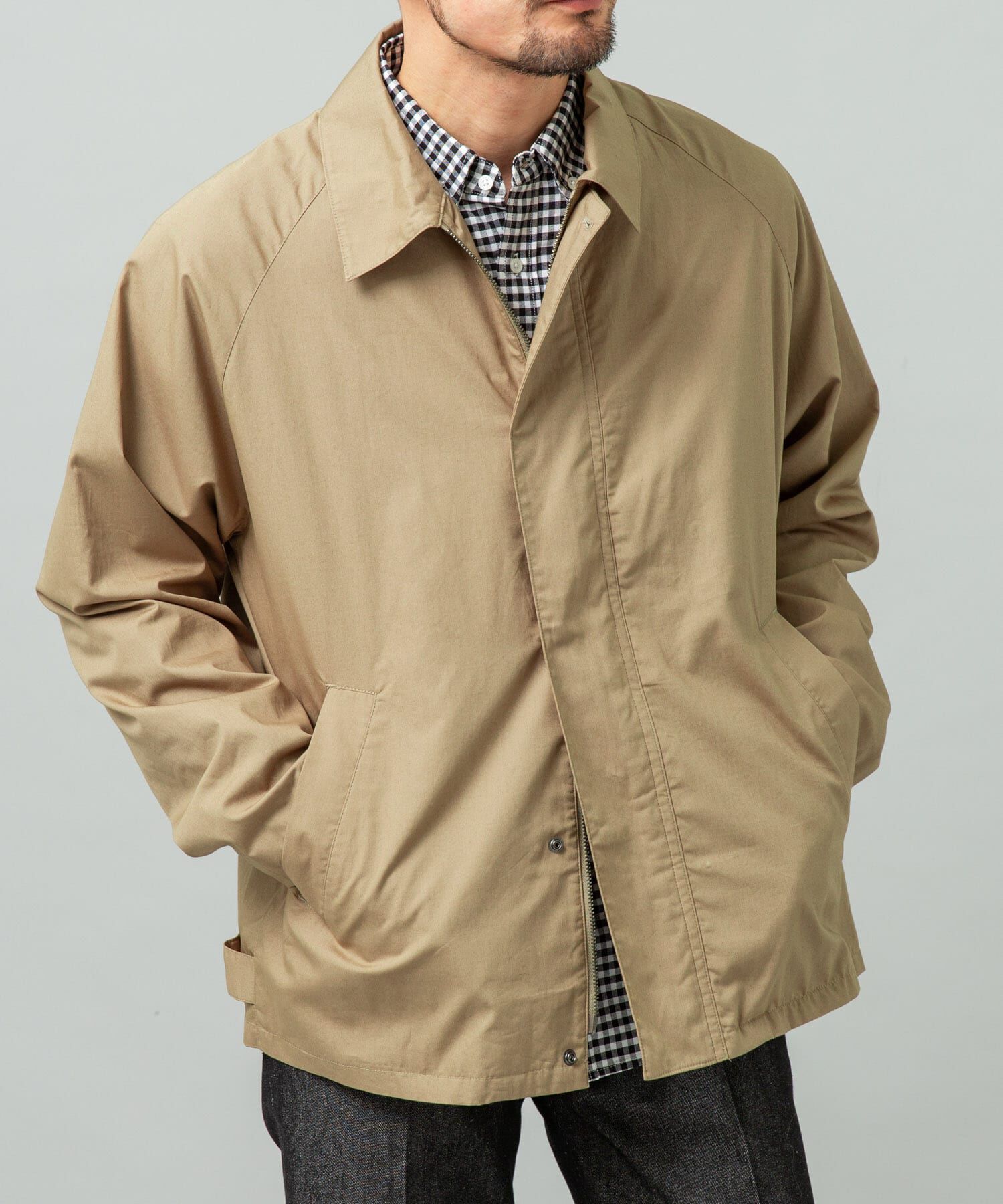 URBAN RESEARCH ROSSO「『撥水』タイプライターブルゾン」|ブルゾン・スタジャン|