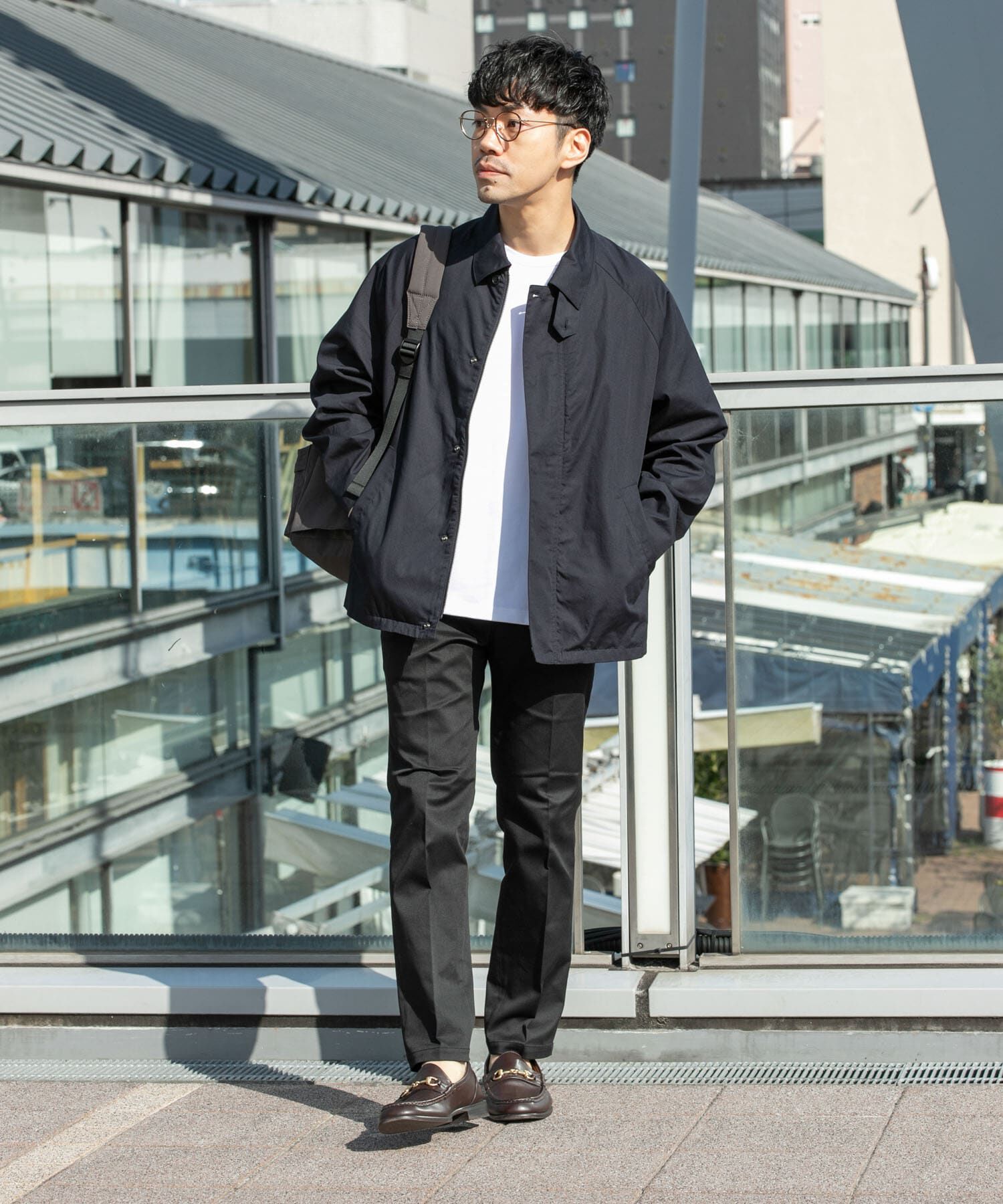 URBAN RESEARCH ROSSO「『撥水』タイプライターブルゾン」|ブルゾン・スタジャン|