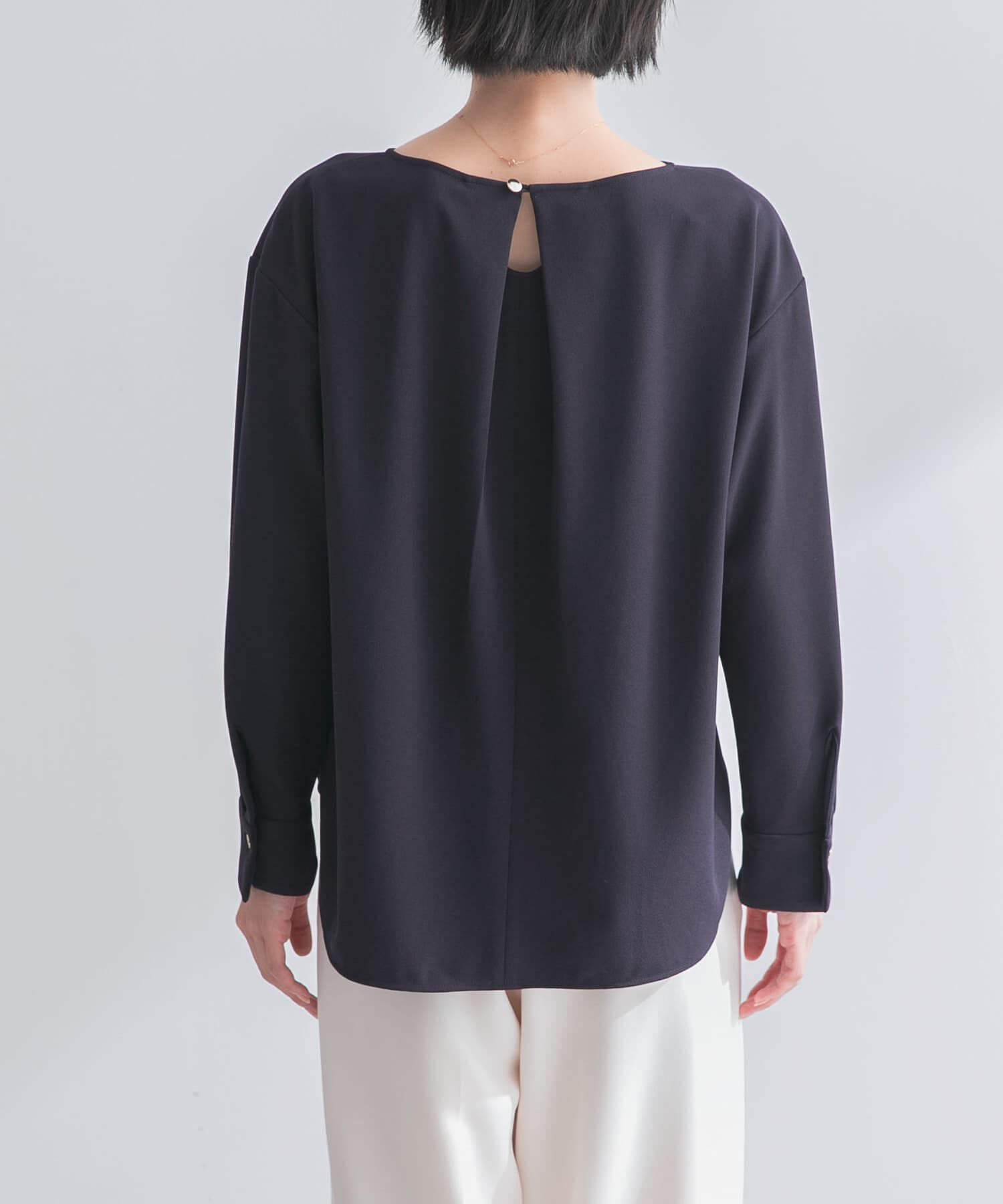 URBAN RESEARCH ROSSO「ストレッチジョーゼットブラウス」|シャツ・ブラウス|