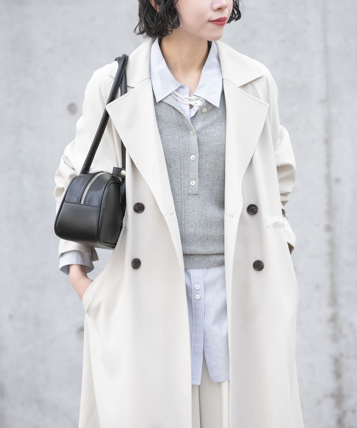 URBAN RESEARCH「『撥水/UVカット』ドロストトレンチコート」|トレンチコート|